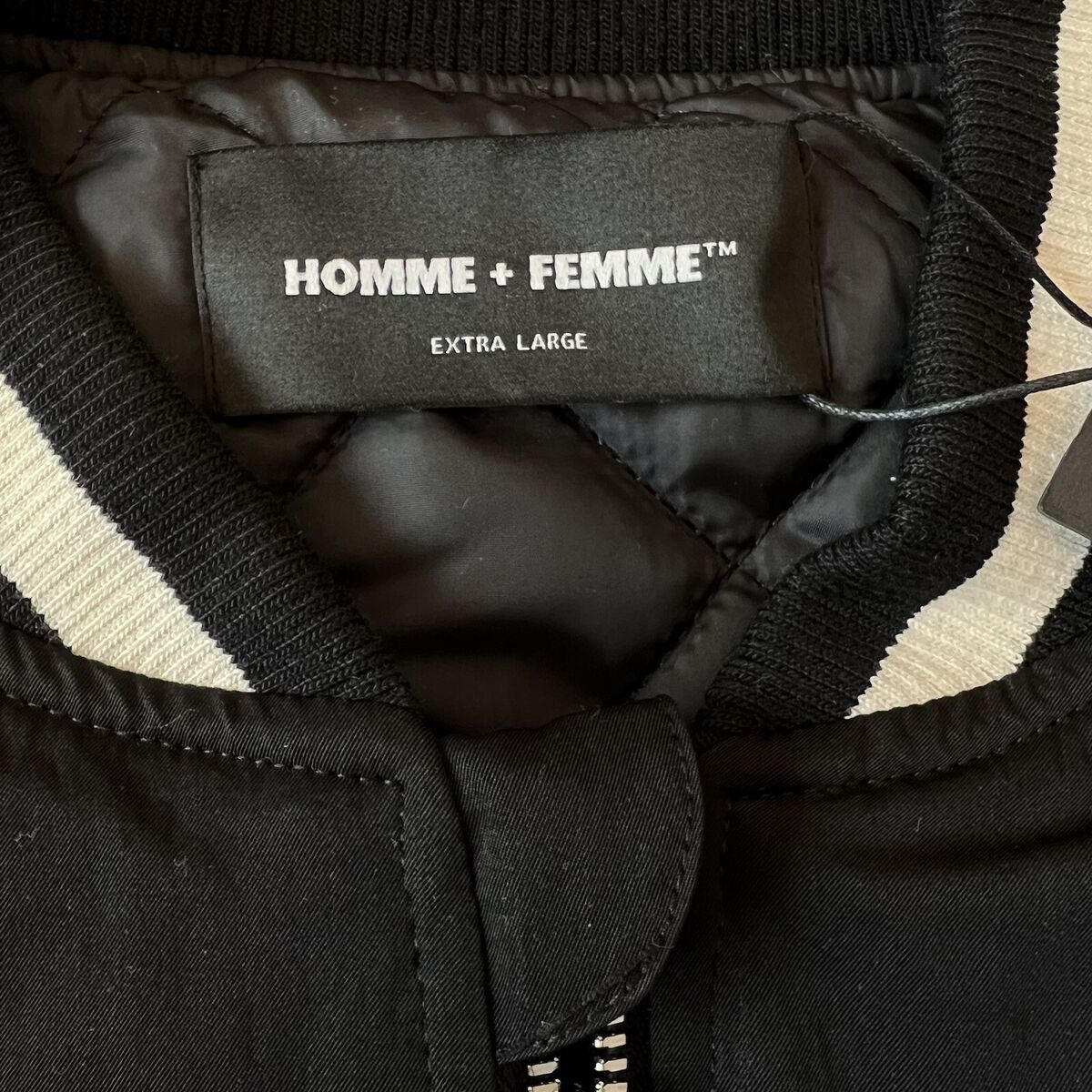 Homme + Femme La Homme Femme Classic Bomber 2.0 Jacket Size US XL / EU 56 / 4 - 5 Thumbnail