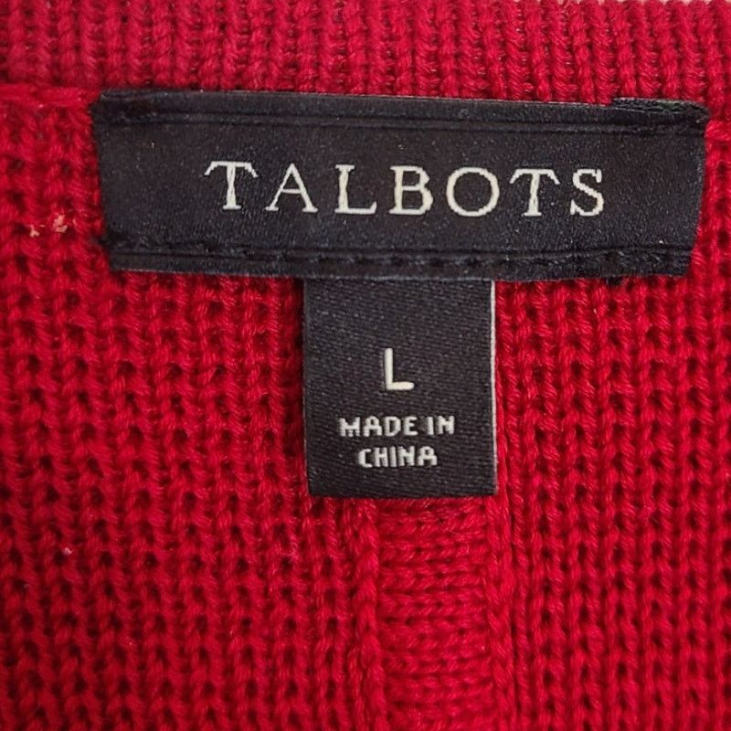 Robert Talbott Talbots Womens Full Zip Long Cardigan Sweater Jacket Size L Size L / US 10 / IT 46 - 6 Thumbnail