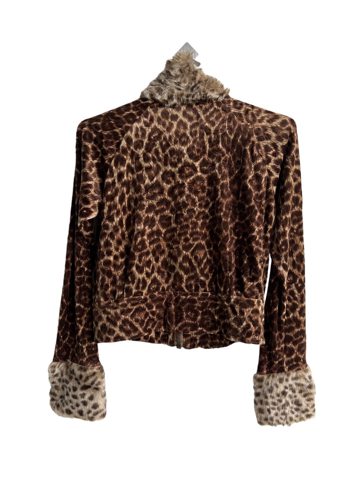 CABANE de ZUCCa 1990s Exclusive Leopard Fur Skin Elongated Sleeve Sweater Size US S / EU 44-46 / 1 - 8 Thumbnail