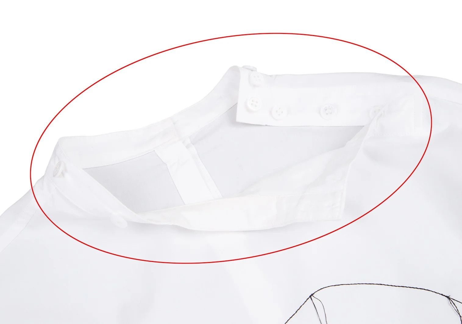 Yohji Yamamoto Yohji Yamamoto Double-Faced Embroidered Shirt White Size US S / EU 44-46 / 1 - 6 Thumbnail