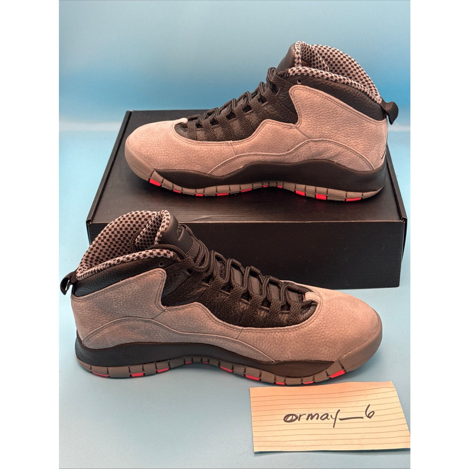 Jordan Brand Air Jordan retro 10 2013 Cool Grey Infrared m8.5 w10 Size US 8.5 / EU 41-42 - 2 Thumbnail