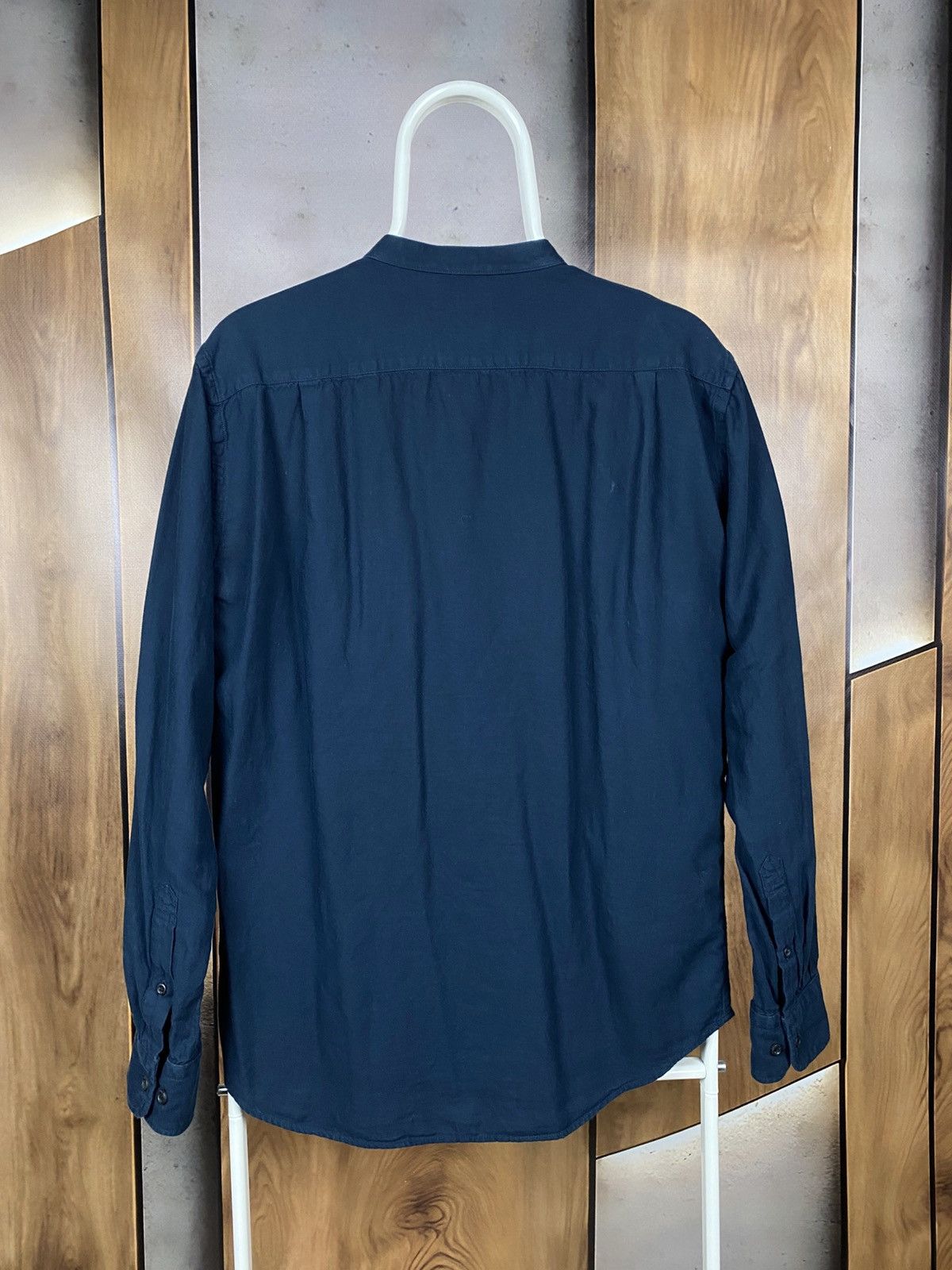 Uniqlo 🕊️Shirt Button Up Collarless Uniqlo Japanese Brand Tee🕊️ Size US S / EU 44-46 / 1 - 9 Thumbnail