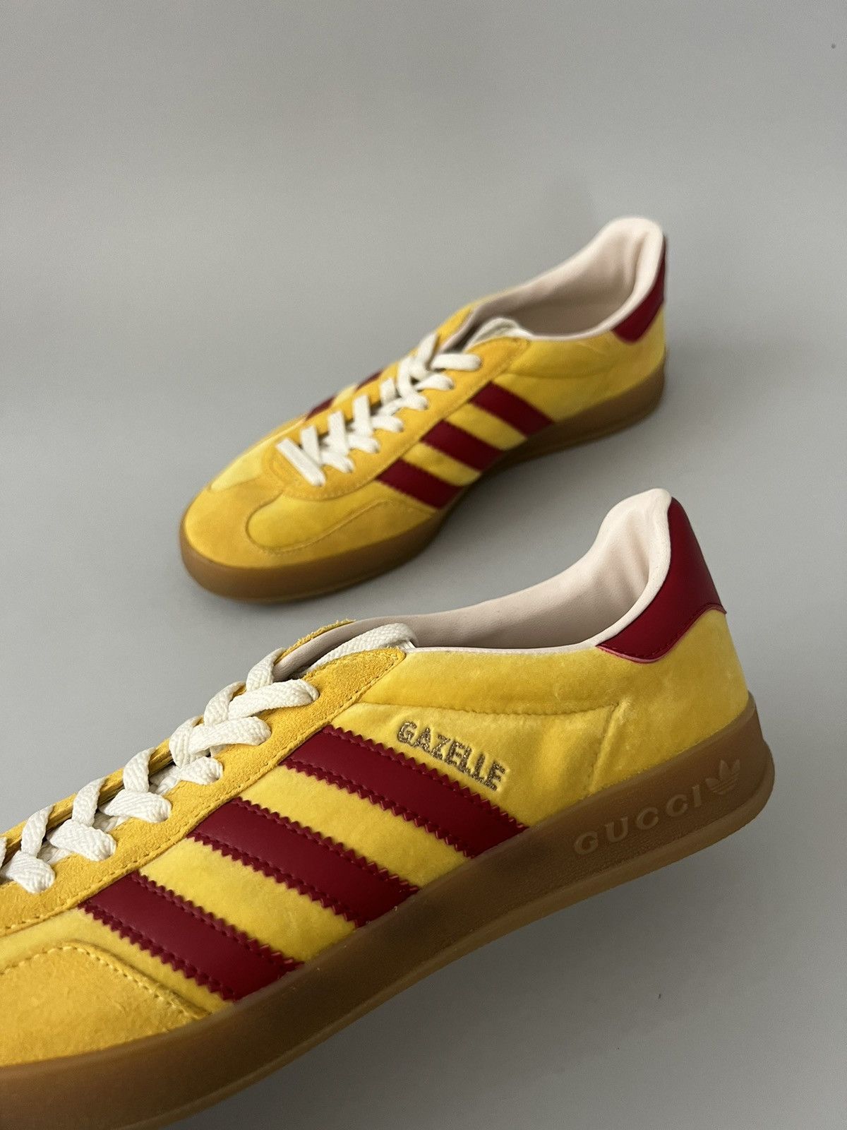 Adidas x Gucci Gazelle Yellow