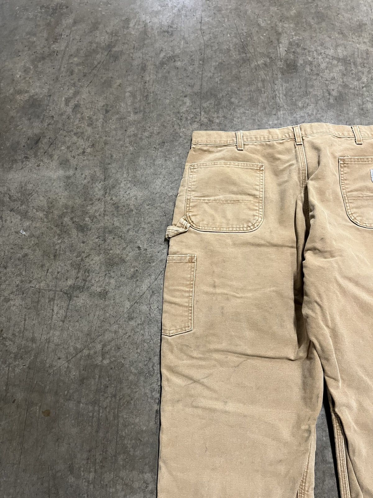 Carhartt × Vintage Carhartt double knee cargo pants skater baggy hype rare Size US 36 / EU 52 - 7 Thumbnail