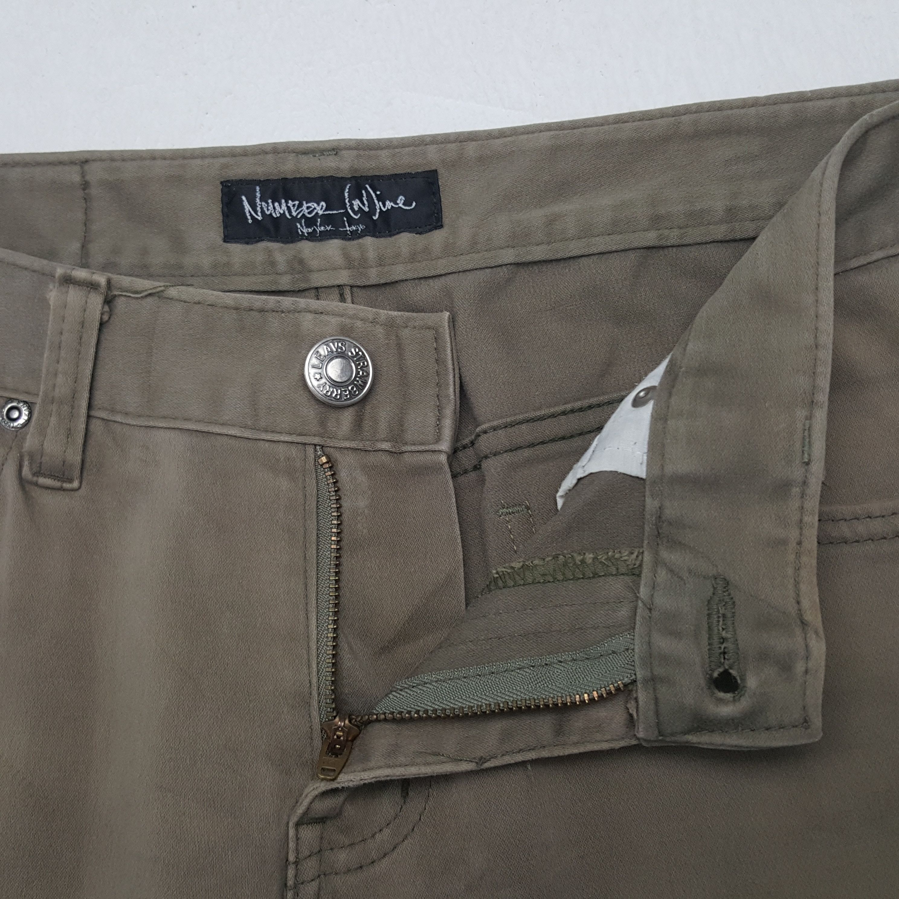Japanese Brand × Number (N)ine × Vintage Vintage Number (N)ine Japanese Brand Pants Size US 32 / EU 48 - 3 Thumbnail