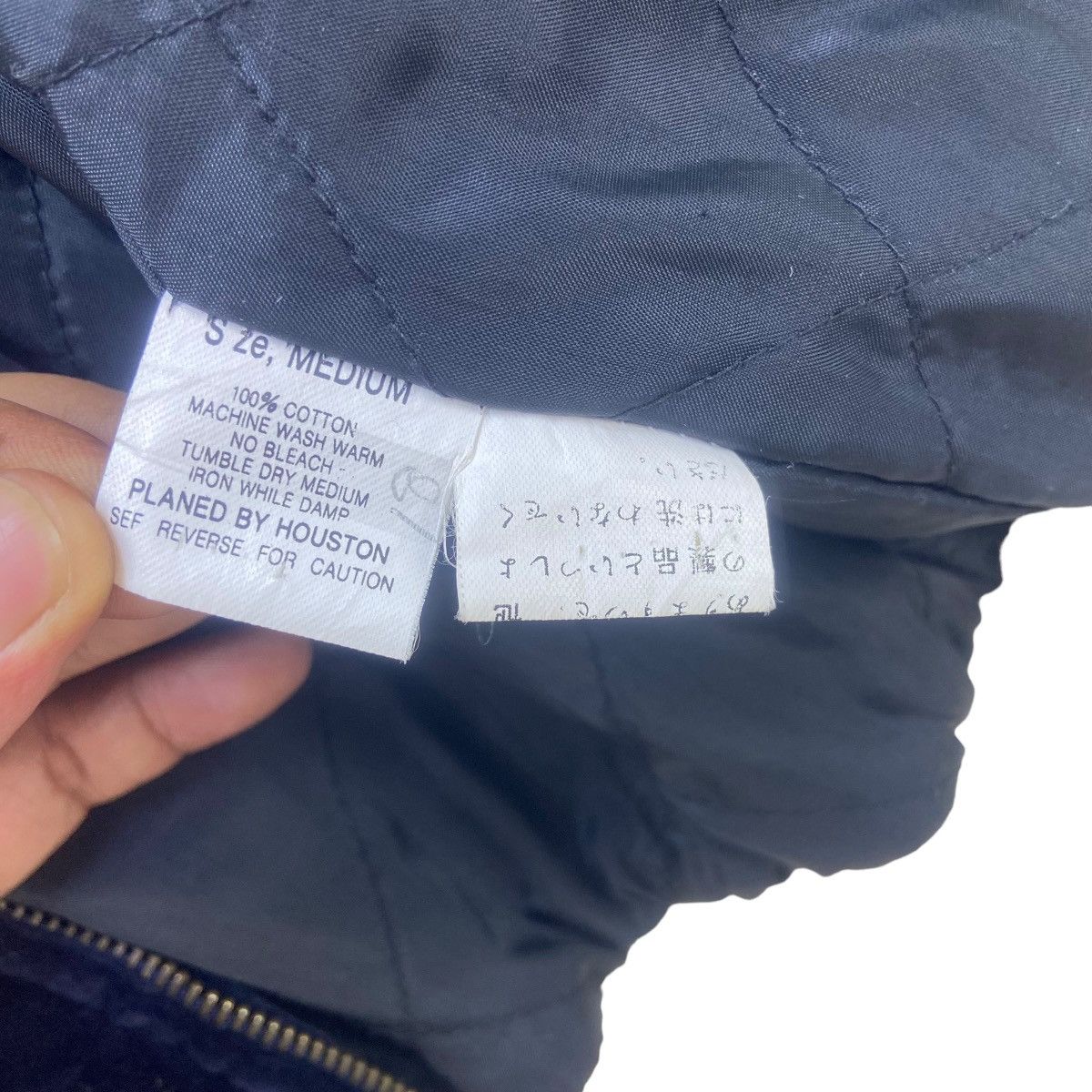 Japanese Brand Vintage Houston Navy Velvet Sukajan Souvenir Jacket Size US S / EU 44-46 / 1 - 24 Thumbnail