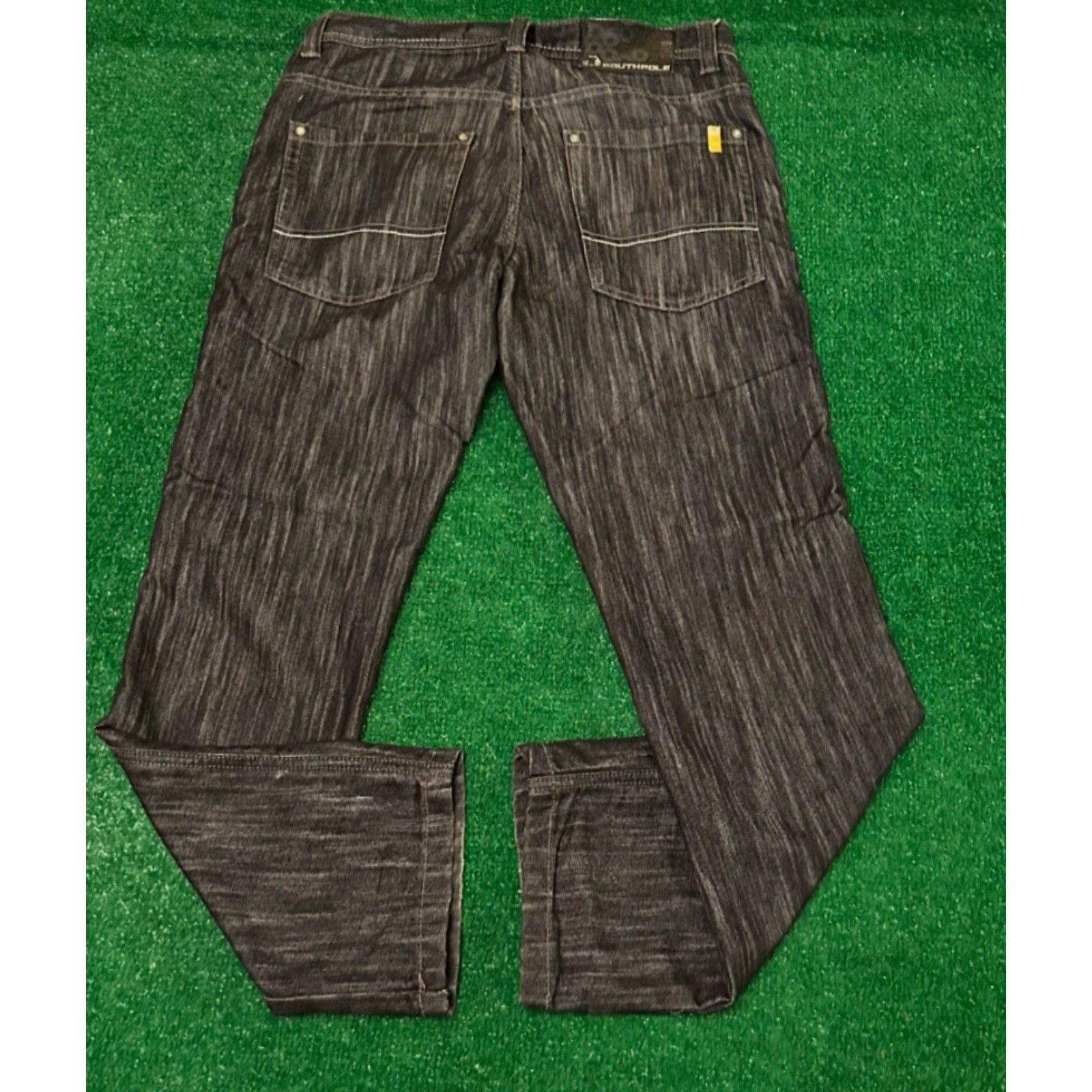 Southpole VINTAGE Southpole Jeans Straight Baggy Skater Grunge Y2K VTG Mens Size 32 Dark 32x30 Mens Jeans Size US 32 / EU 48 - 2 Thumbnail