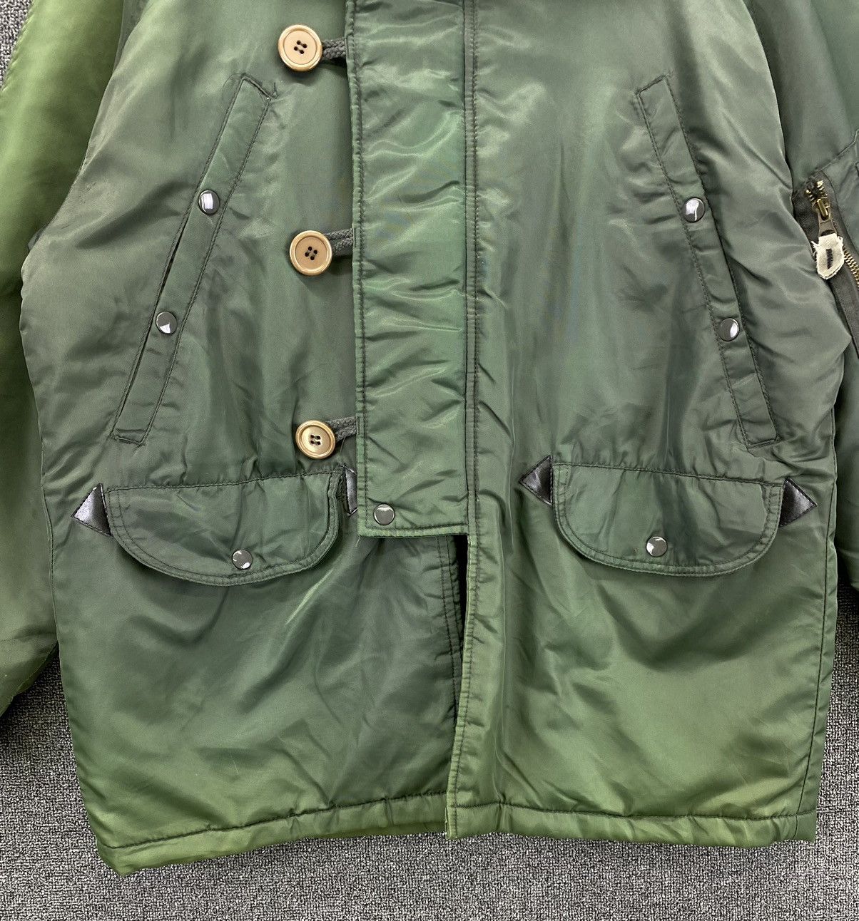 Japanese Brand Vintage Dog House Fur Hoodie Military Jacket Size US M / EU 48-50 / 2 - 8 Thumbnail