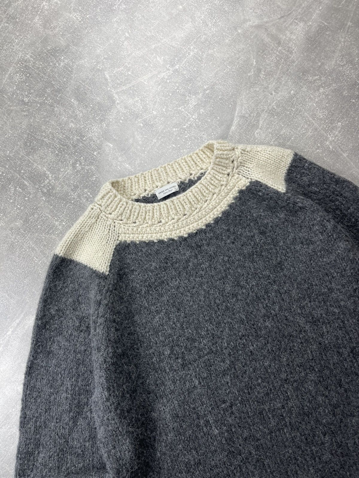 Dries Van Noten Dries Van Noten Extra Fine Mohair Wool Sweater Size US L / EU 52-54 / 3 - 6 Thumbnail