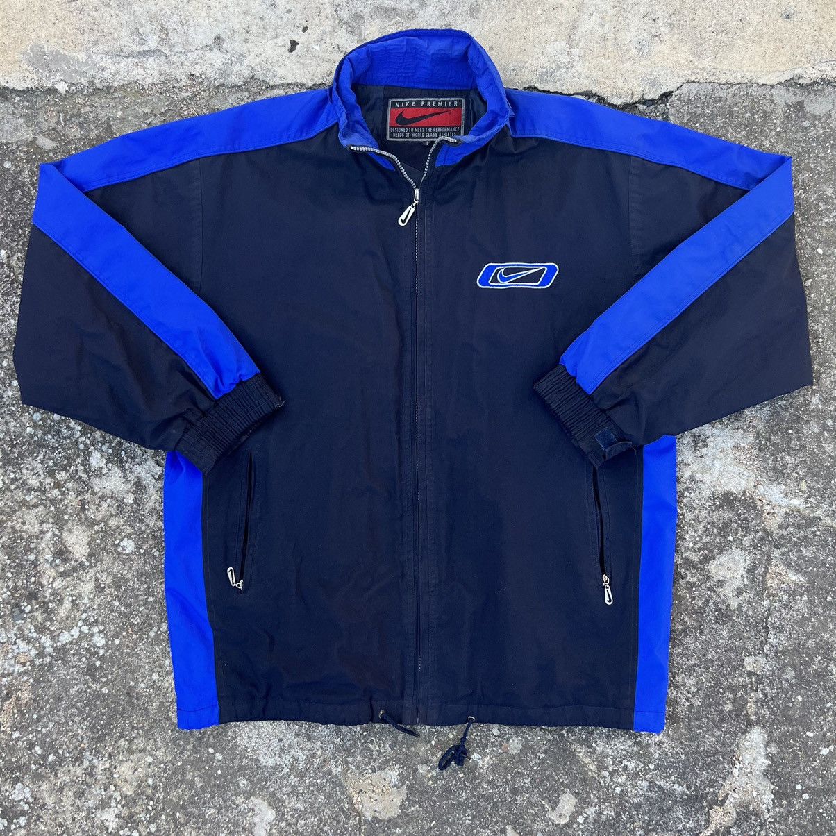 Nike × Vintage Vintage Nike Swoosh Nylon Olympic Jacket Y2K L Size US L / EU 52-54 / 3 - 1 Thumbnail