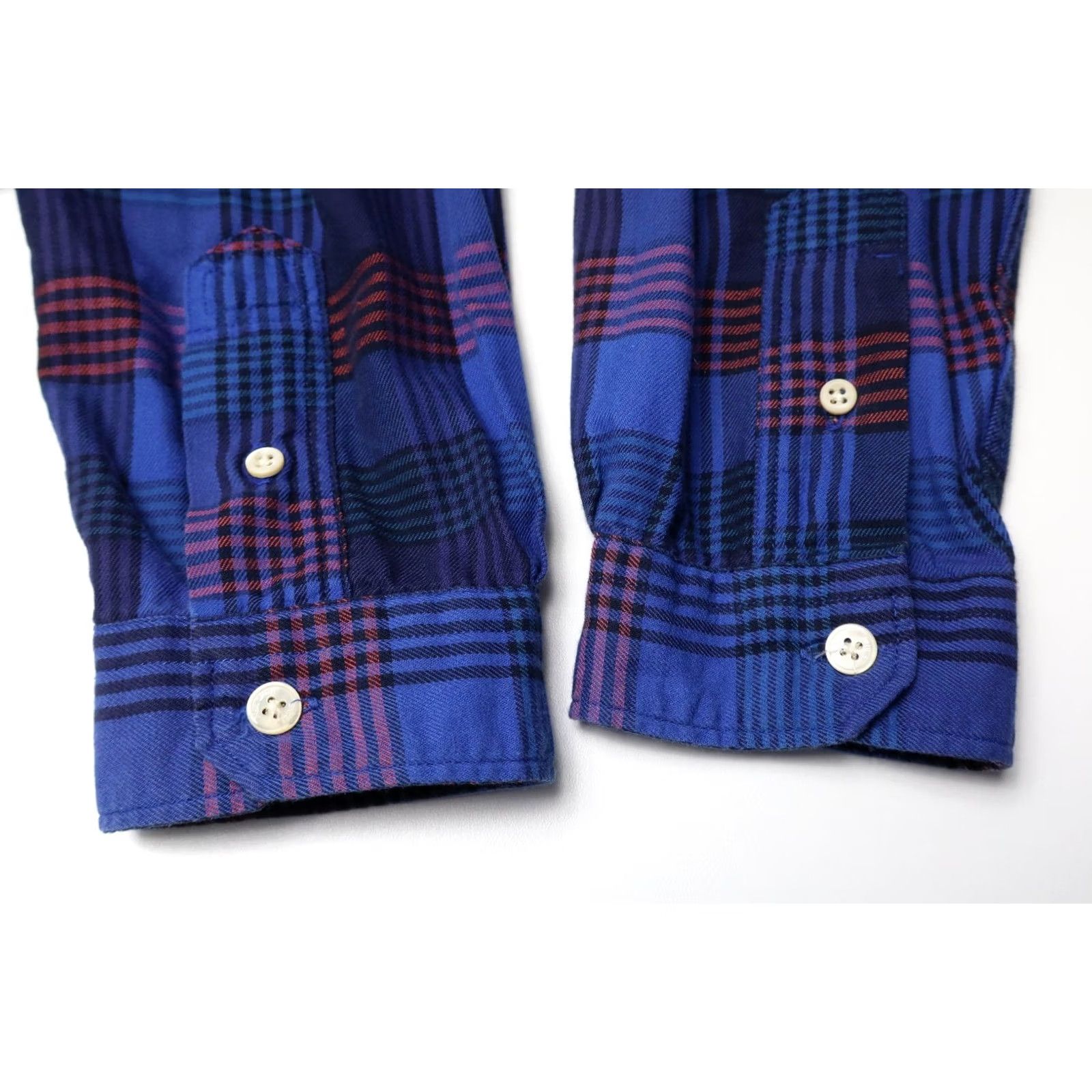 Paul Smith Paul Smith Shirt Mens M Blue Tailored Fit Men Plaid Lighweight Flannel Pocket Size US M / EU 48-50 / 2 - 5 Thumbnail