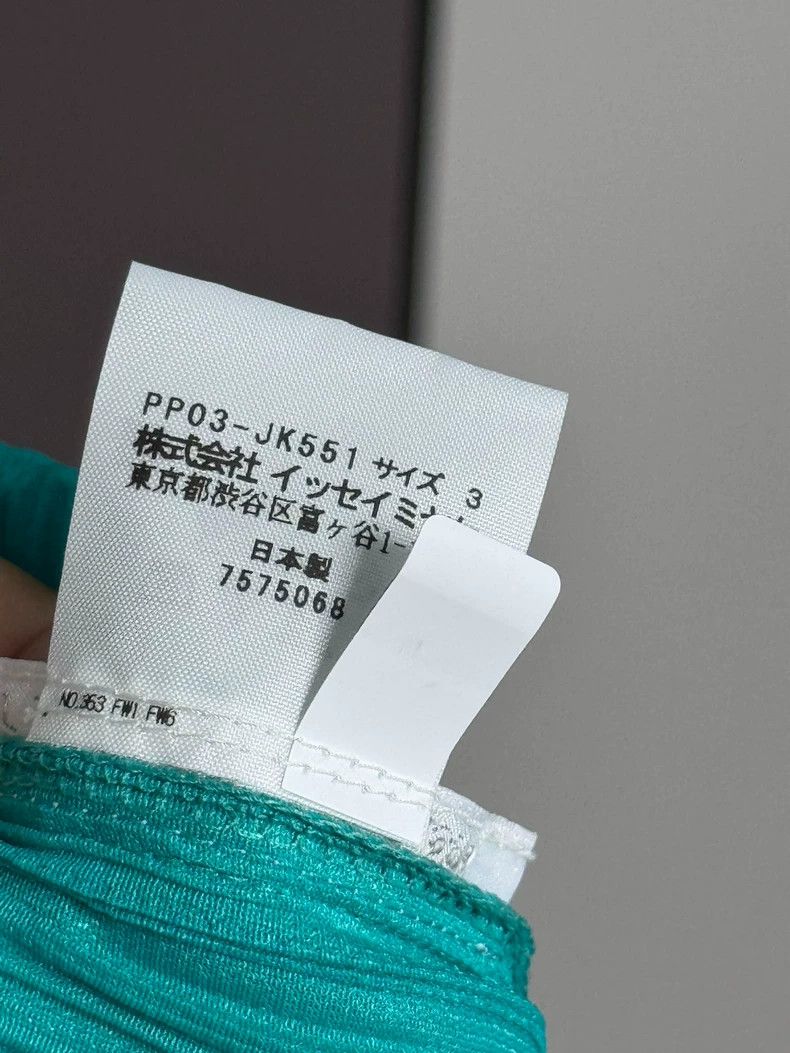 Issey Miyake Issey Miyake size:3 Green pleated vest Size S / US 4 / IT 40 - 4 Thumbnail