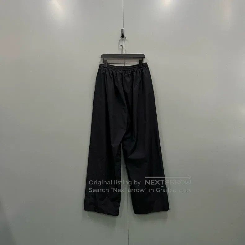 Balenciaga Balenciaga size S Black Letter Printed Elastic Waist Trous Size US 27 - 2 Thumbnail