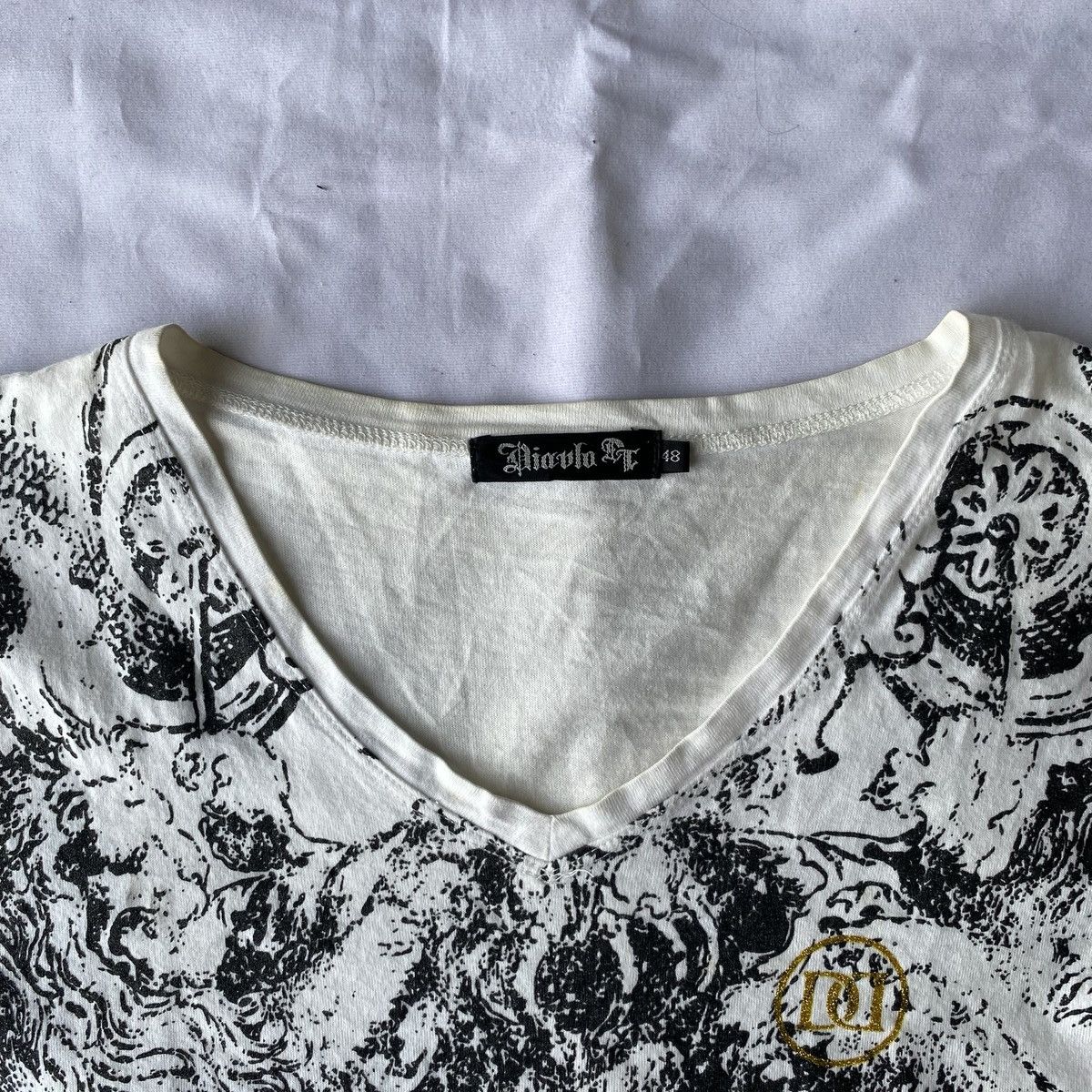 20471120 × Japanese Brand × Le Grande Bleu (L.G.B.) Japanese Crazy Full Poem Rock Style Tees Size US M / EU 48-50 / 2 - 5 Thumbnail