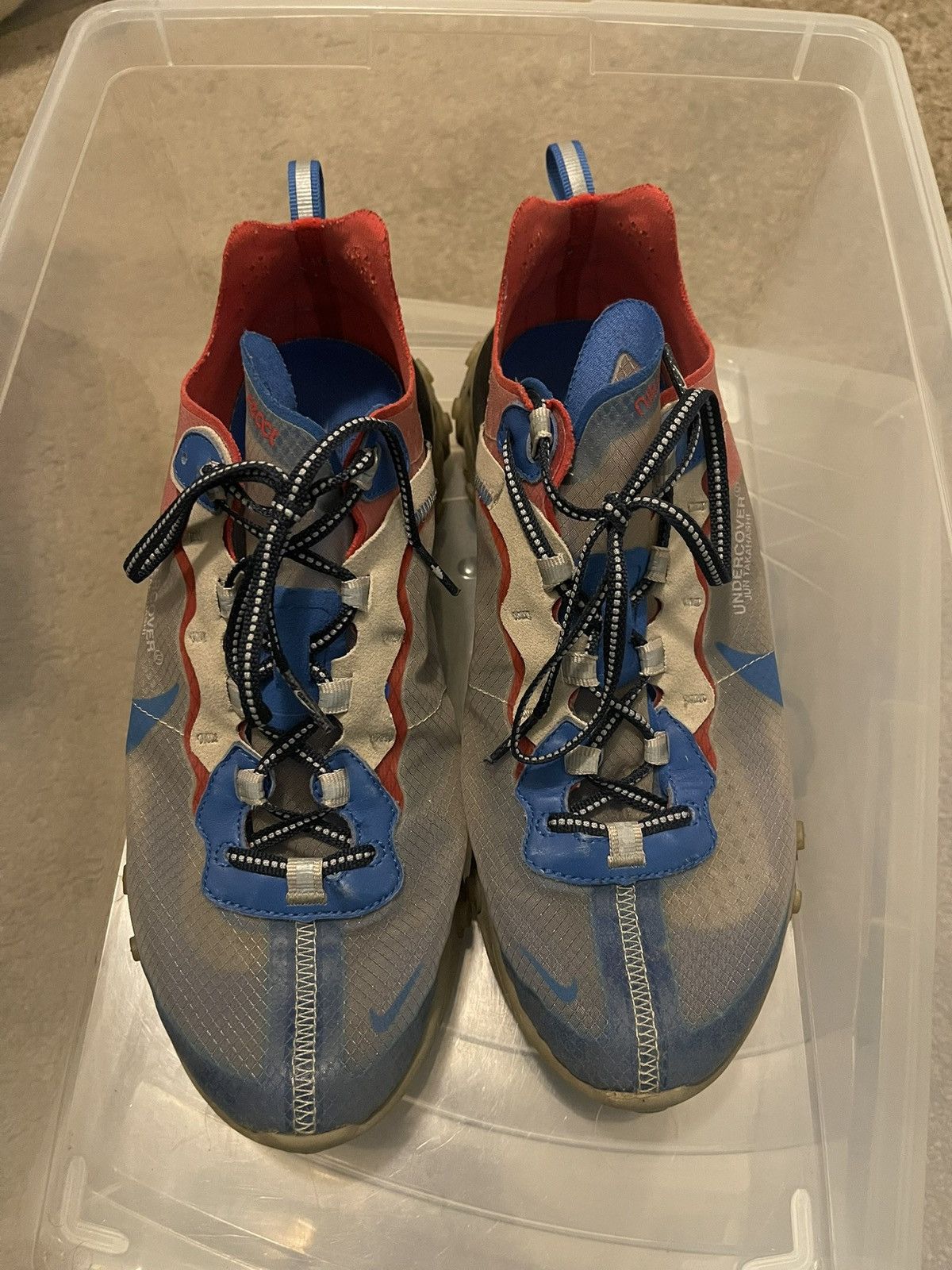 Nike × Undercover Undercover x Nike React Element 87 'Light Beige' Size US 9.5 / EU 42-43 - 6 Thumbnail