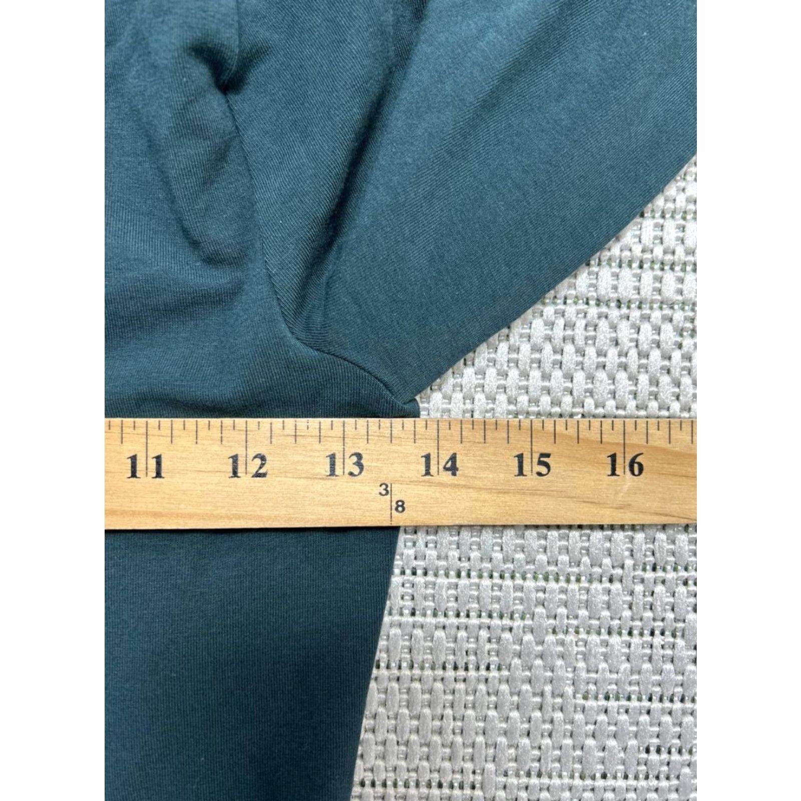 Madewell Madewell Shirt Womens XS Blue Cotton Modal Spandex Twist Front Long Sleeve T Shirt Casual Size XS / US 0-2 / IT 36-38 - 7 Thumbnail