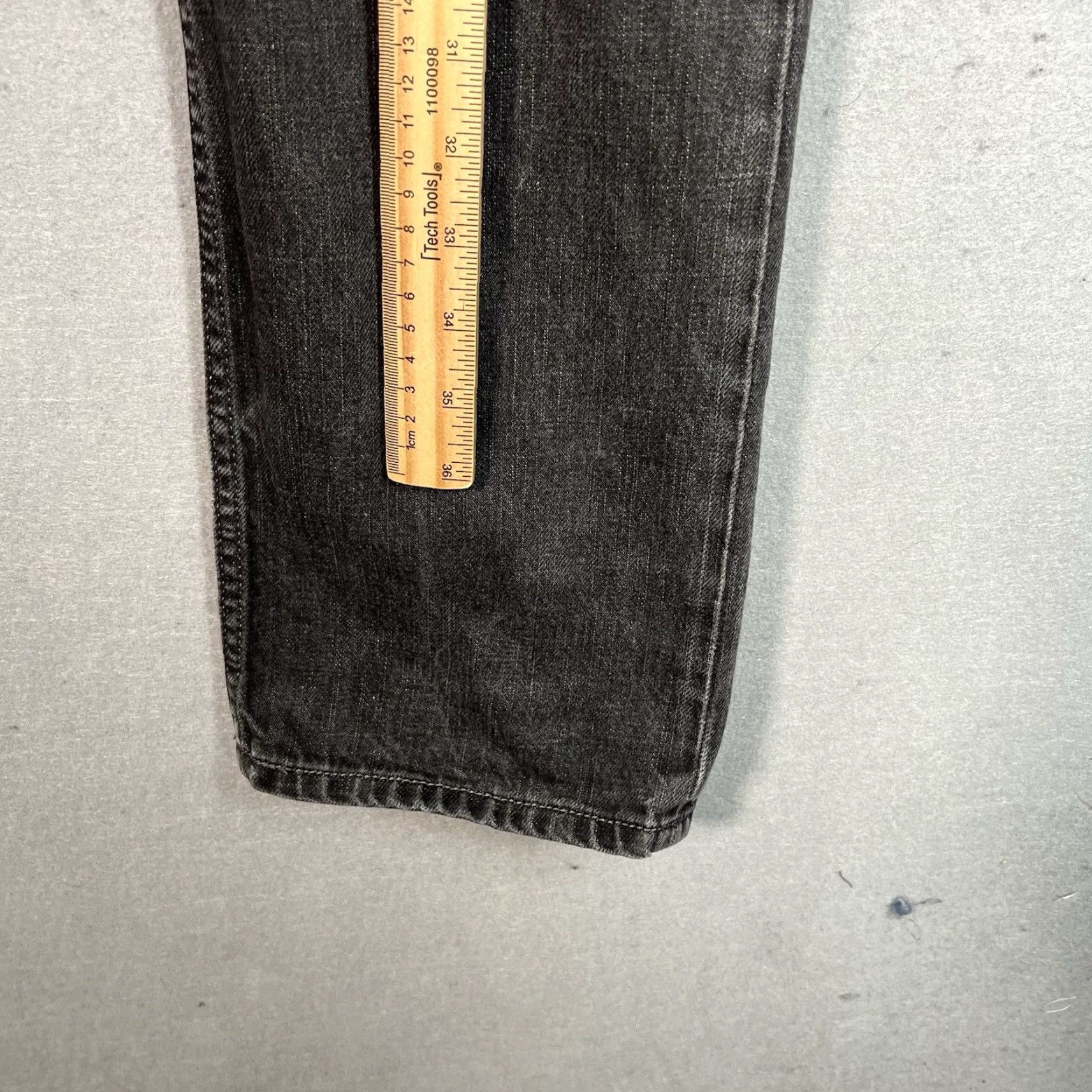 Diesel Diesel Jeans Slim Straight 29x32 Dark Gray Safado Mens Italy Size US 29 - 4 Thumbnail