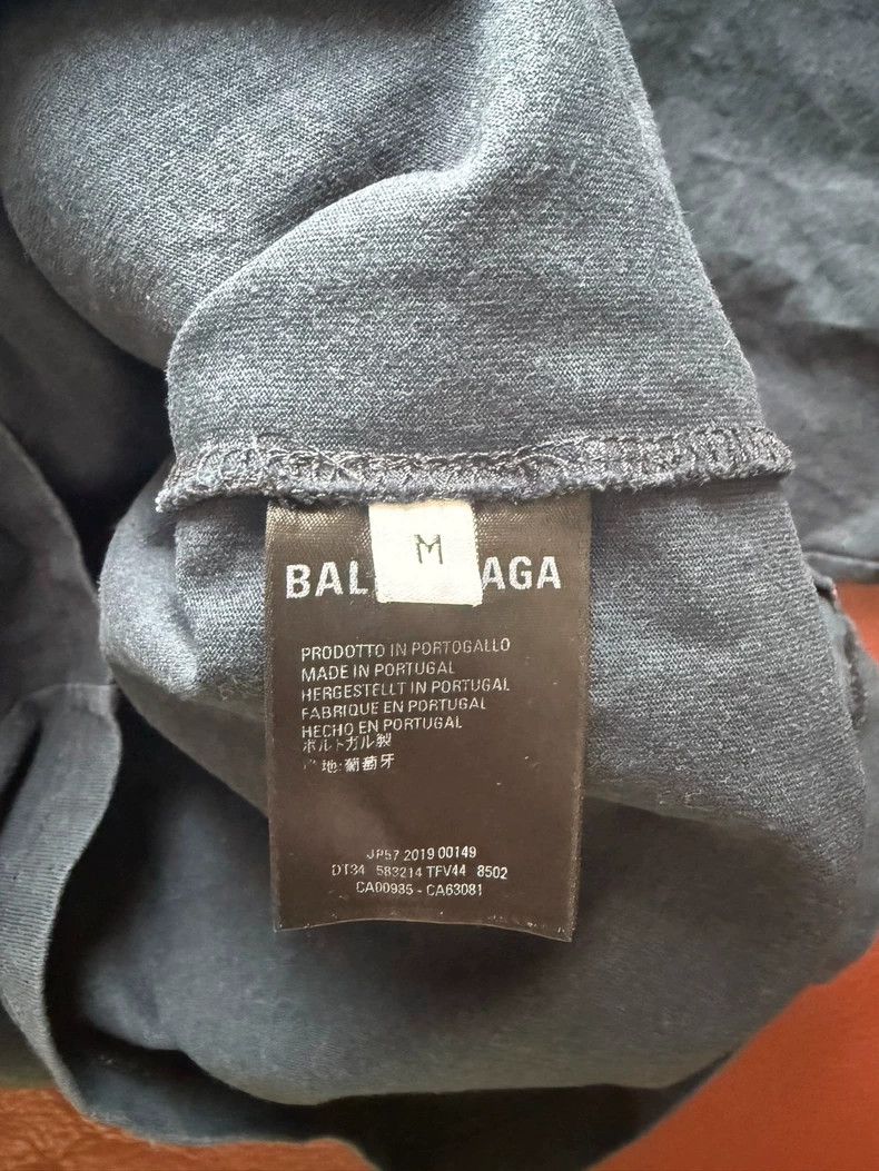Balenciaga Balenciaga Navy blue cursive embroidered logo Size US M / EU 48-50 / 2 - 7 Thumbnail