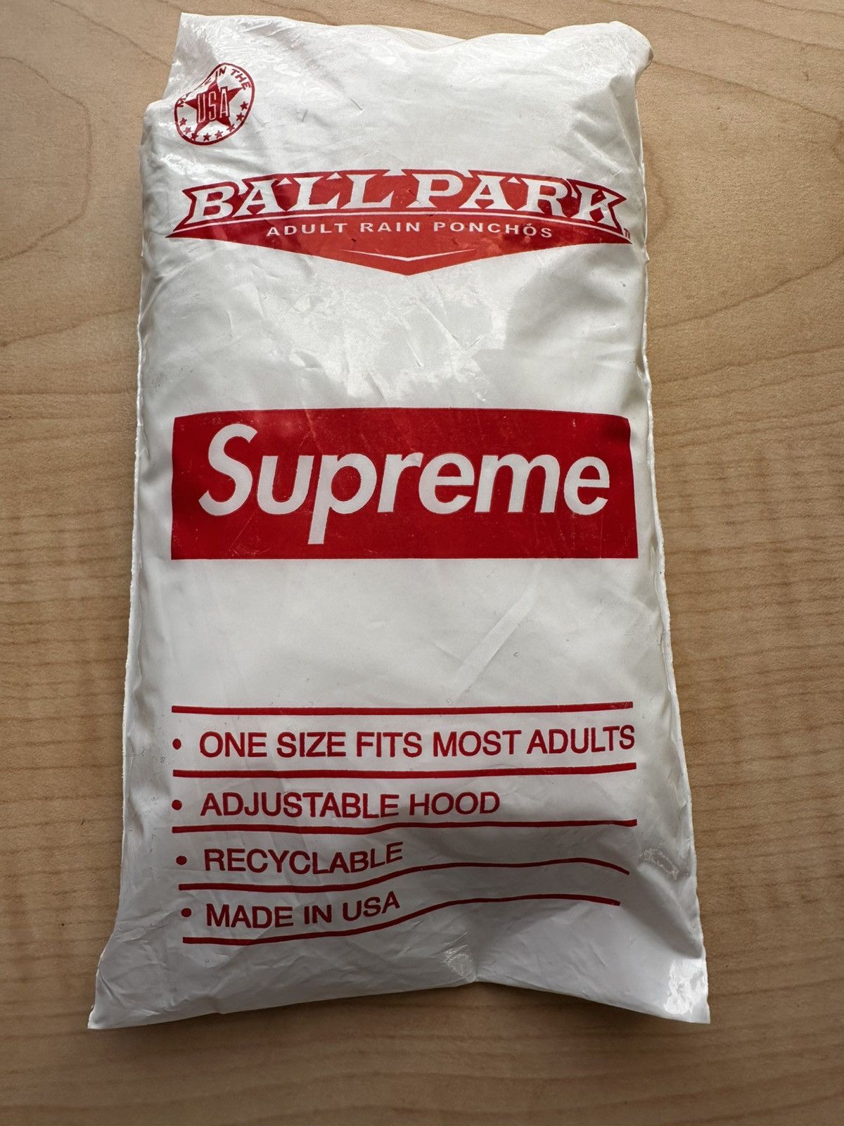 Supreme Supreme Ballpark Poncho Size US M / EU 48-50 / 2 - 1 Thumbnail