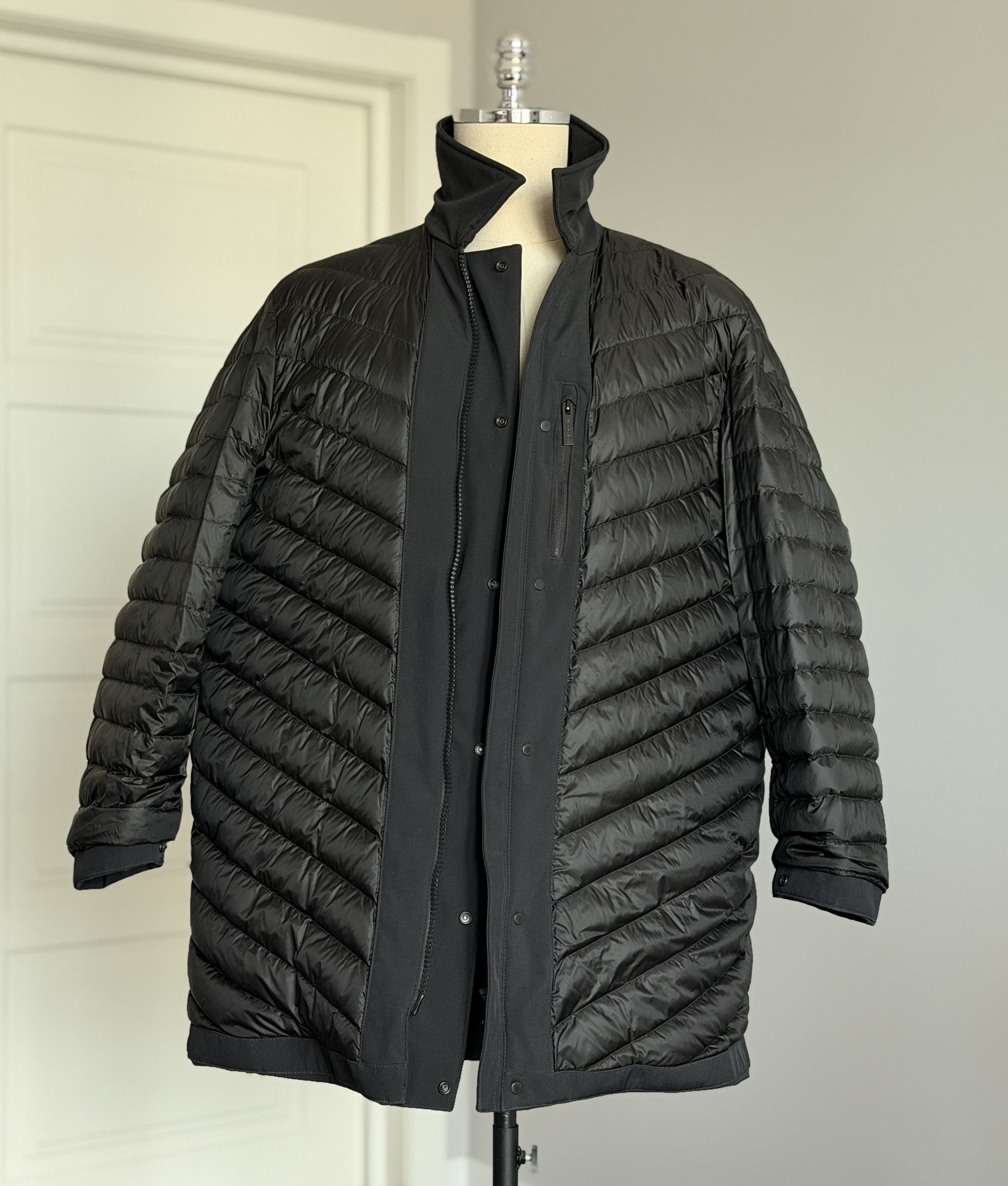 Woolrich Woolen Mills WOOLRICH Giubbino Barrow Mac Soft Shell Down Jacket Luxury Size US XL / EU 56 / 4 - 16 Thumbnail