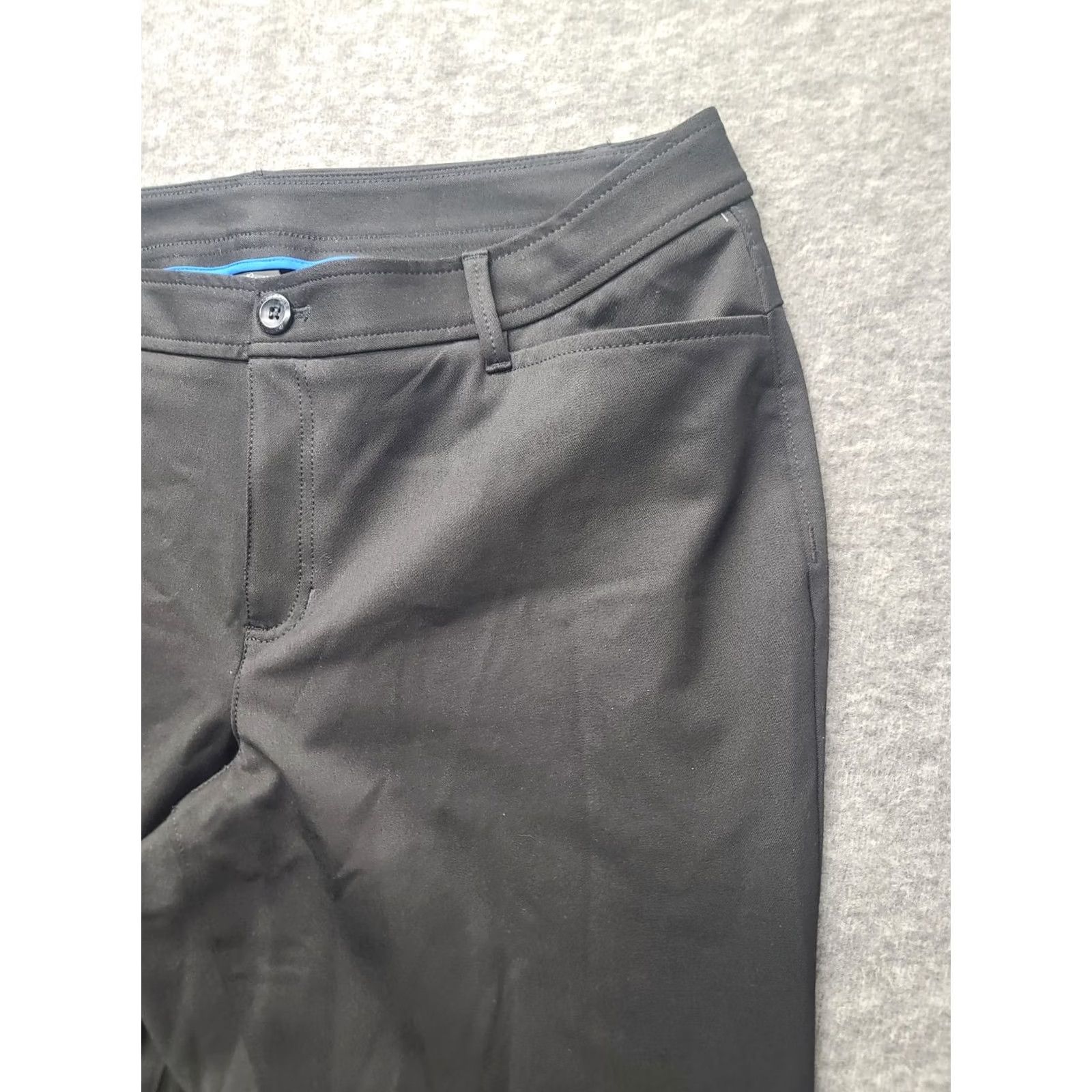 Eddie Bauer Eddie Bauer Travex Pants Womens 16x32 Curvy Fit Straight Leg Mid Rise Travel Chino Black 32x16 Mens? Womens Size 38" / US 16 / IT 52 - 6 Thumbnail