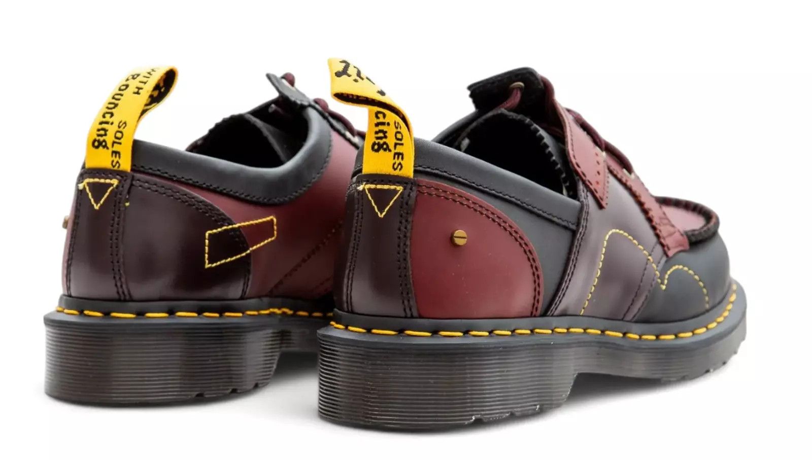 Dr. Martens 1461 Fused Patchwork Men’s Brogue Derby Size US 9 / EU 42 - 4 Thumbnail