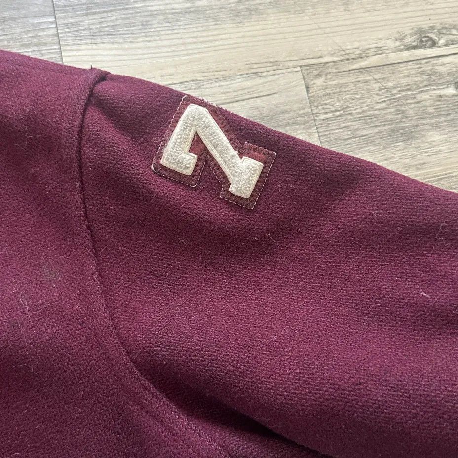 Other Vintage 40s Columbus Academy Vikings Varsity Jacket Size US L / EU 52-54 / 3 - 5 Thumbnail