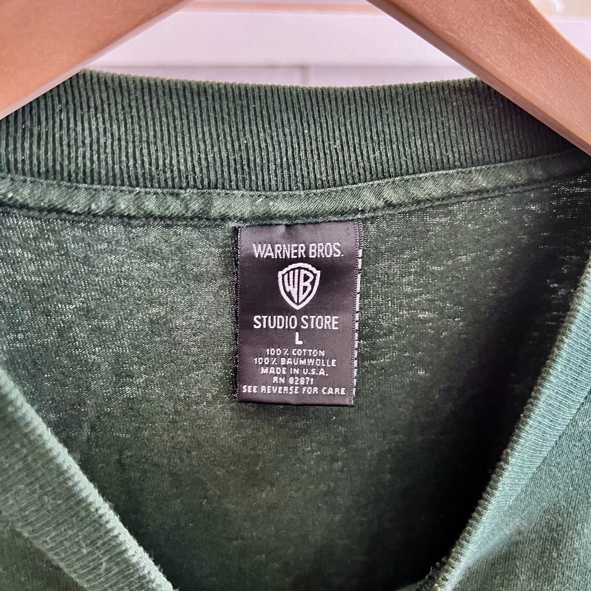 Warner Bros Vintage 1998 Marvin the Martian Looney Tunes Alien T Shirt Size US L / EU 52-54 / 3 - 4 Thumbnail