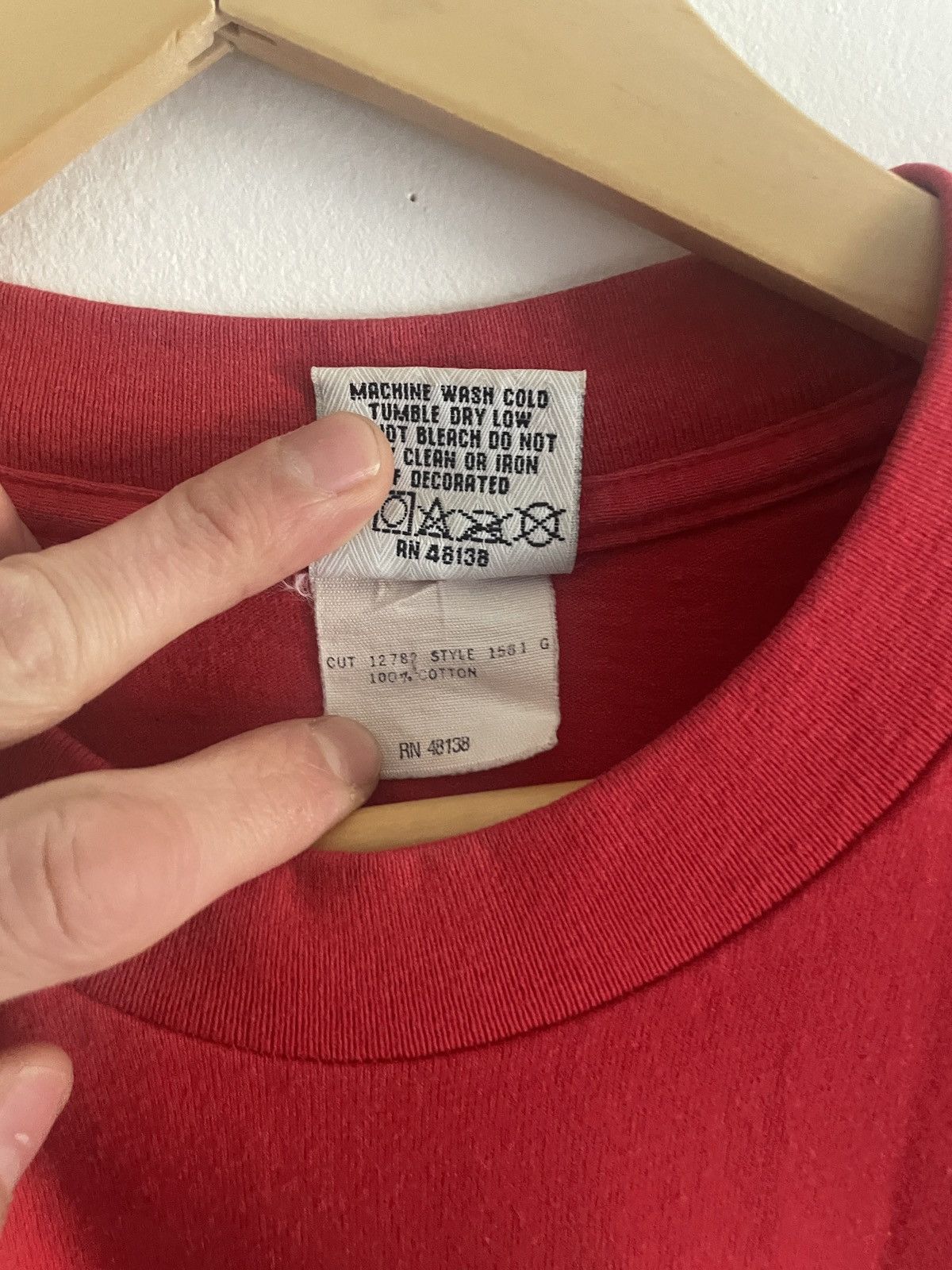 NBA × Nutmeg Vintage 91-92 Chicago Bulls Back To Back Tee Size US L / EU 52-54 / 3 - 3 Thumbnail