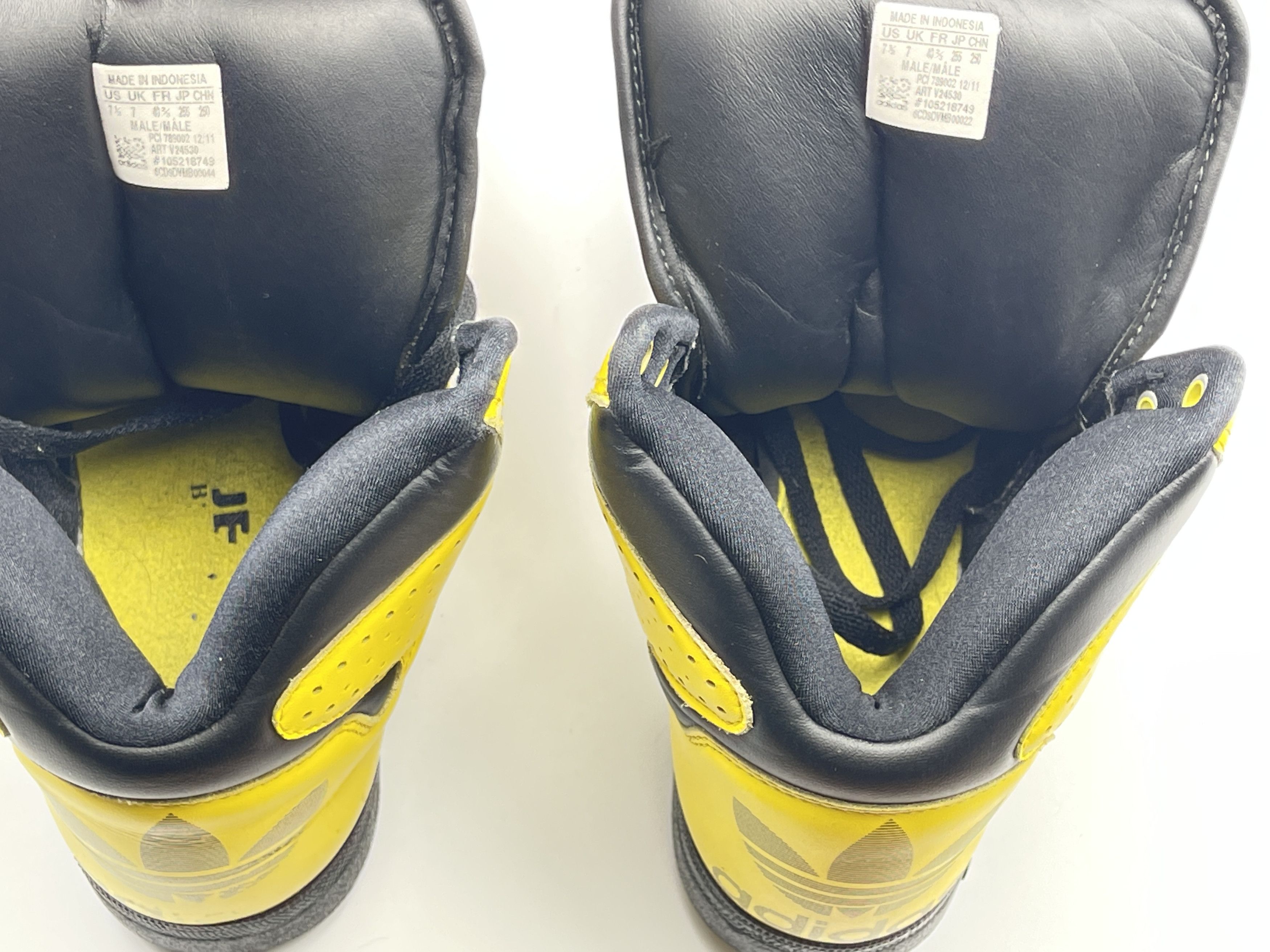 Adidas × Jeremy Scott Adidas sneakers Jeremy Scott Instinct Top shoes ObyO V24530 Size US 7.5 / EU 40-41 - 16 Thumbnail