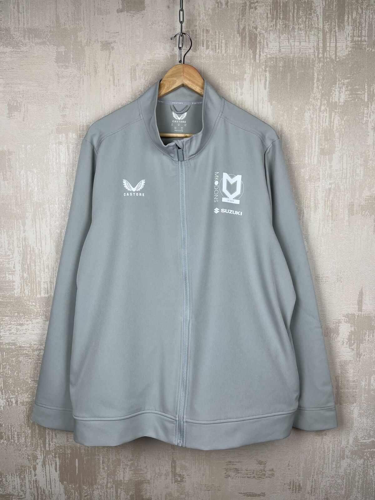 Castore MK Dons FC Castore Travel Track Jacket XXXL (3XL) Size US XXL / EU 58 / 5 - 2 Thumbnail