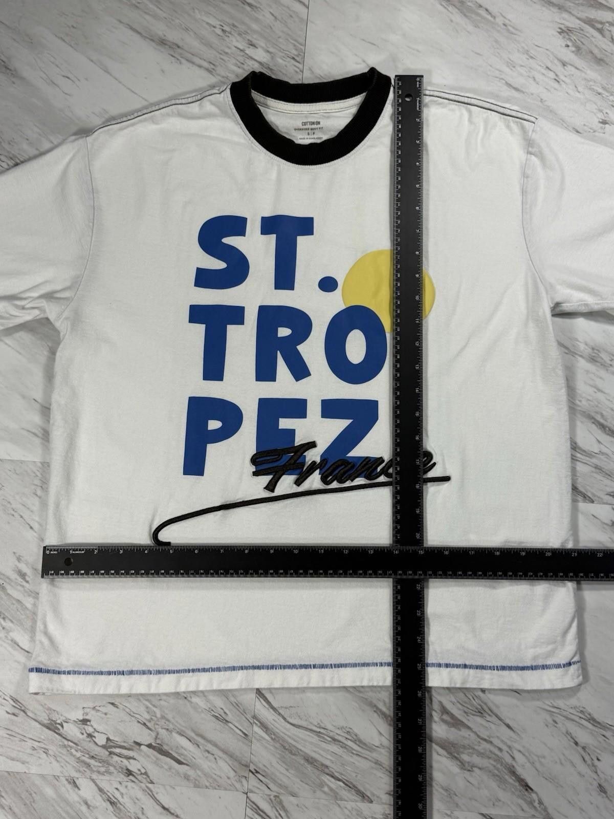 Cotton On Cotton On St. Tropez France Oversized Graphic Tee S Boxy #8 Size US S / EU 44-46 / 1 - 2 Thumbnail