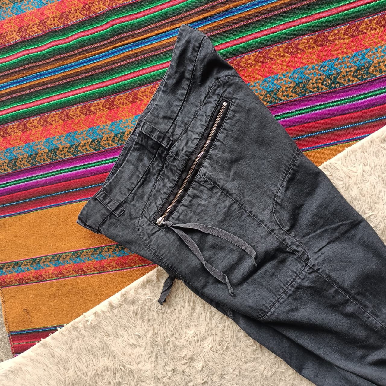 Maison Margiela MM6 big pocket zipper pats Size US 29 - 10 Thumbnail
