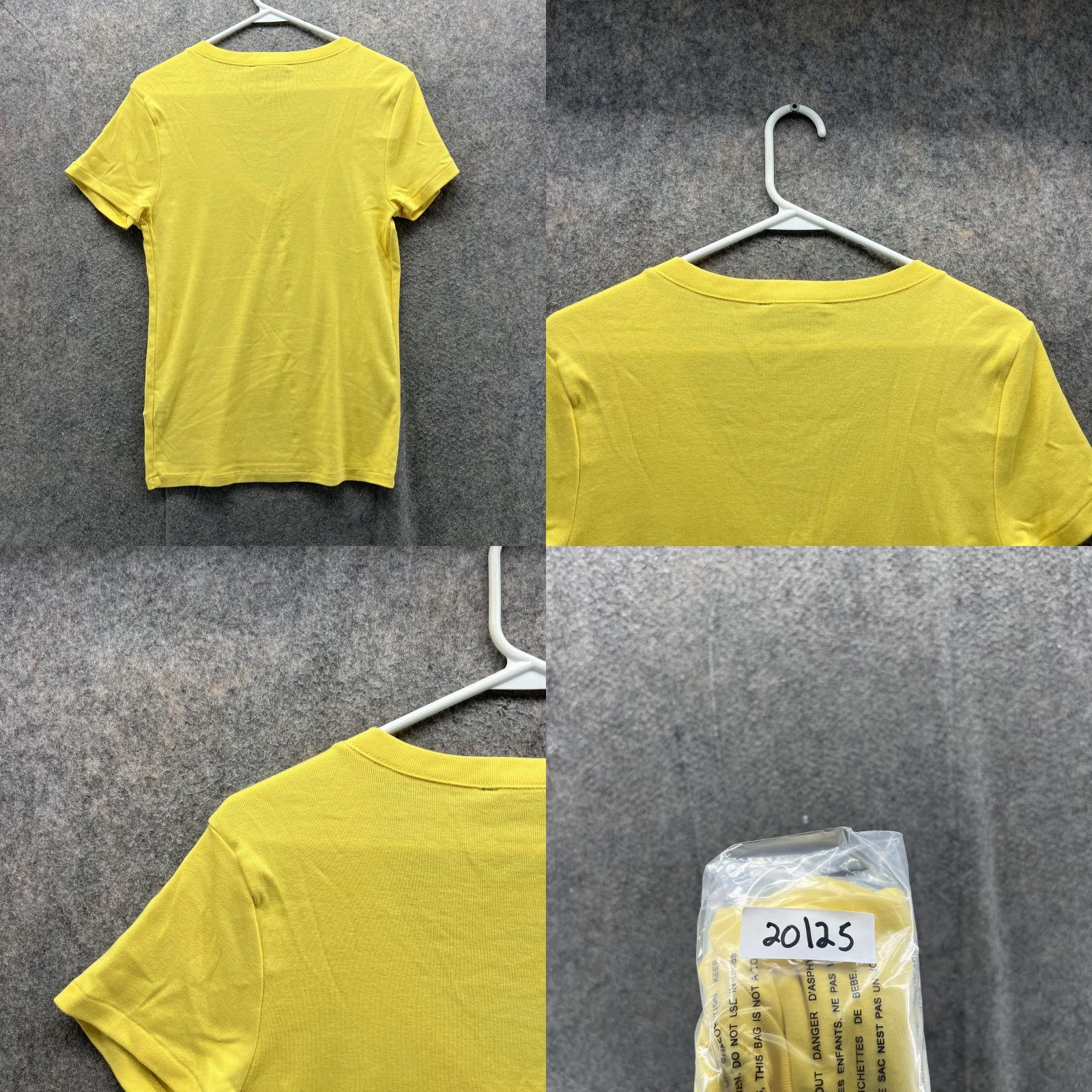 Polo Ralph Lauren VINTAGE Ralph Lauren Sport Shirt Women Large Yellow V Neck Polo Short Sleeve Size L / US 10 / IT 46 - 8 Thumbnail