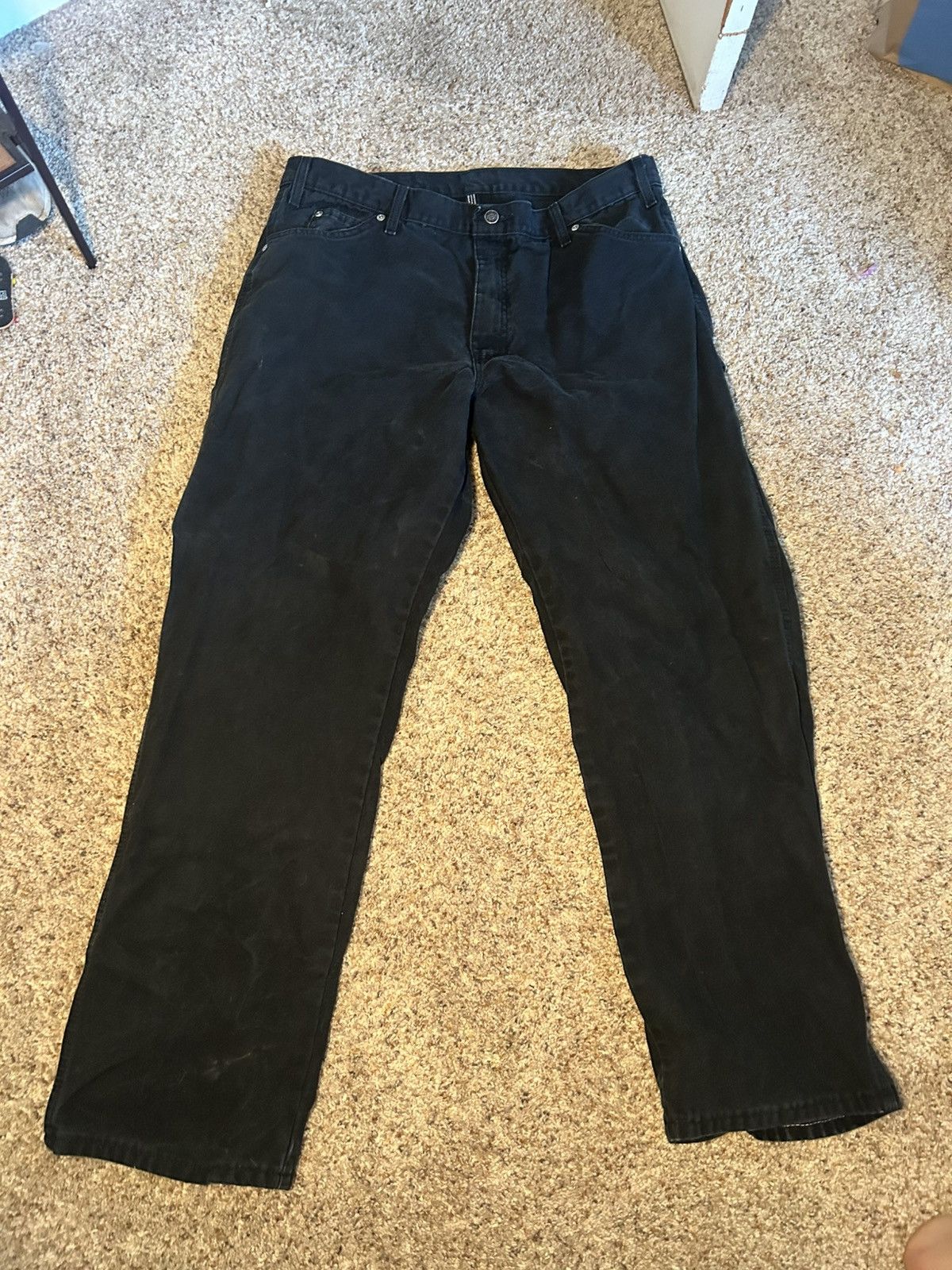 Dickies Made in Mexico black dickies carpenter pants Size US 38 / EU 54 - 2 Thumbnail