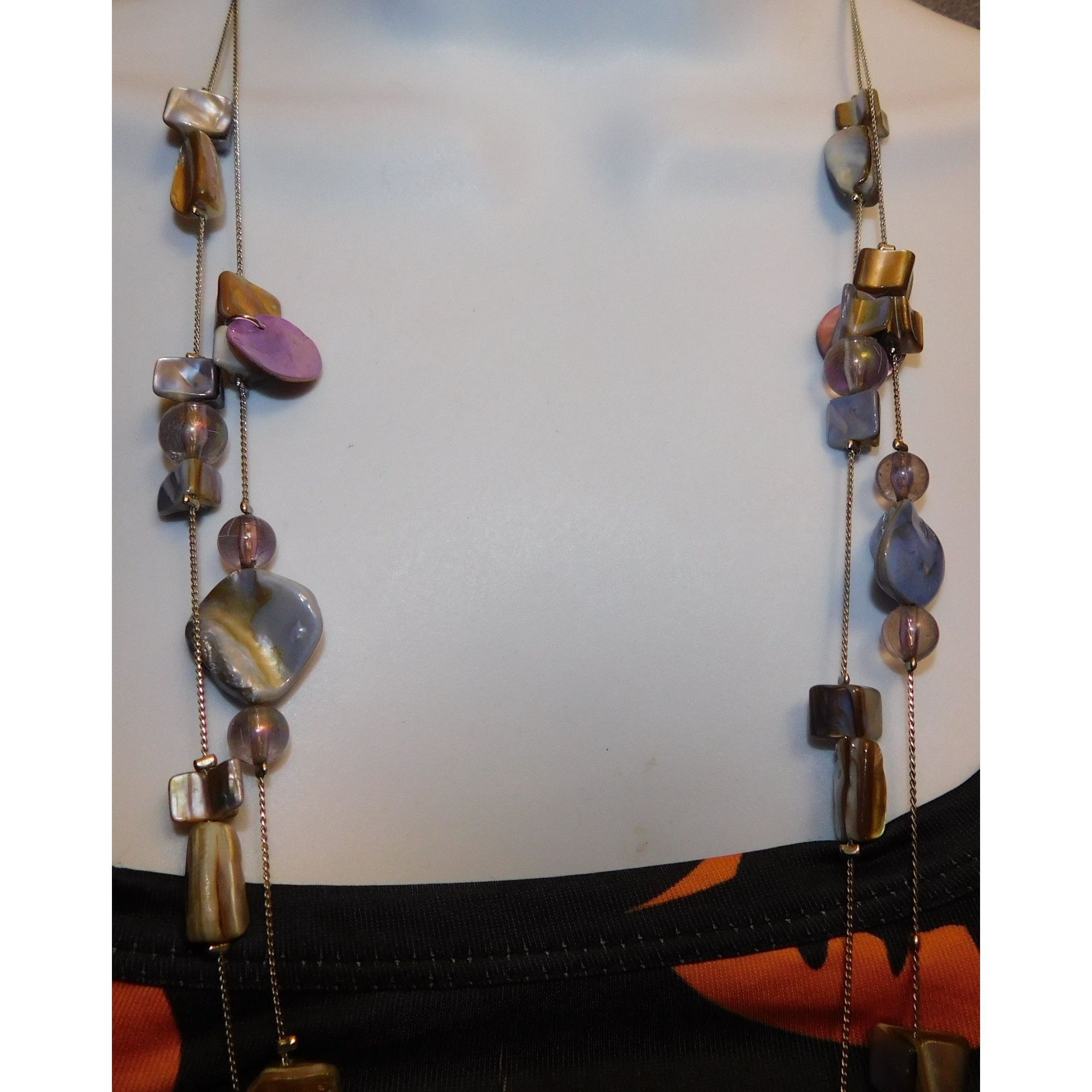 Other Purple Shell Necklace Size ONE SIZE - 5 Thumbnail