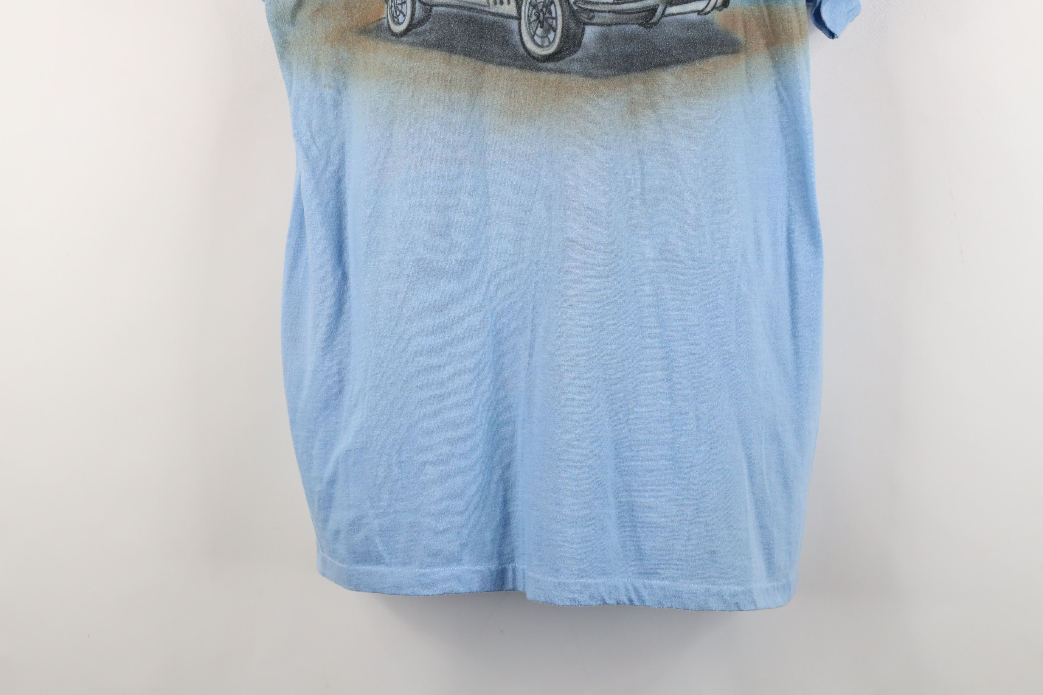 Vintage Vintage 80s Corvette Sting Ray Muscle Car T-Shirt USA Size US XL / EU 56 / 4 - 3 Thumbnail