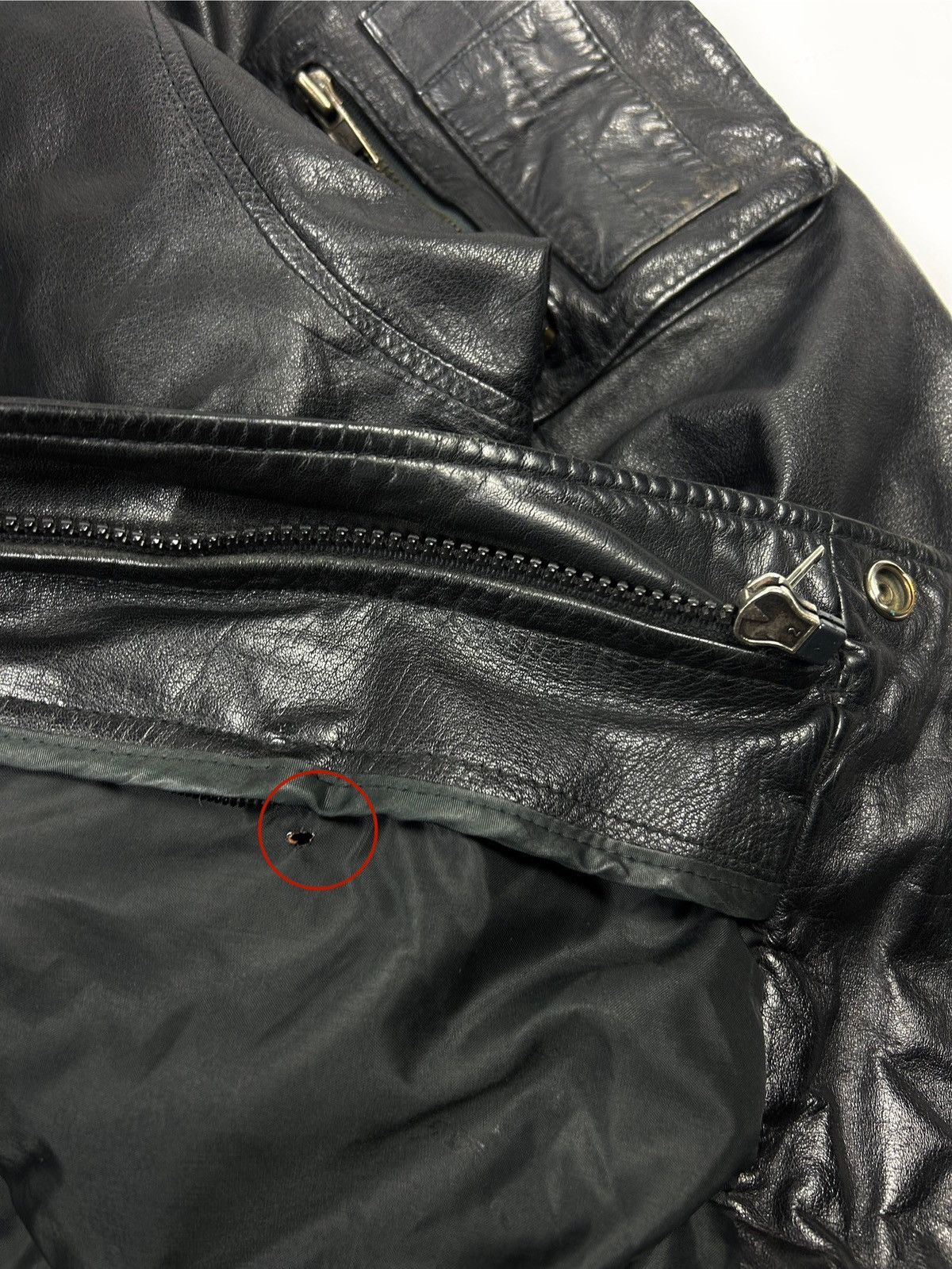 Avirex × Belstaff × Harley Davidson Vintage Leather Bomber Jacket Frey made in Korea Size US XL / EU 56 / 4 - 15 Thumbnail