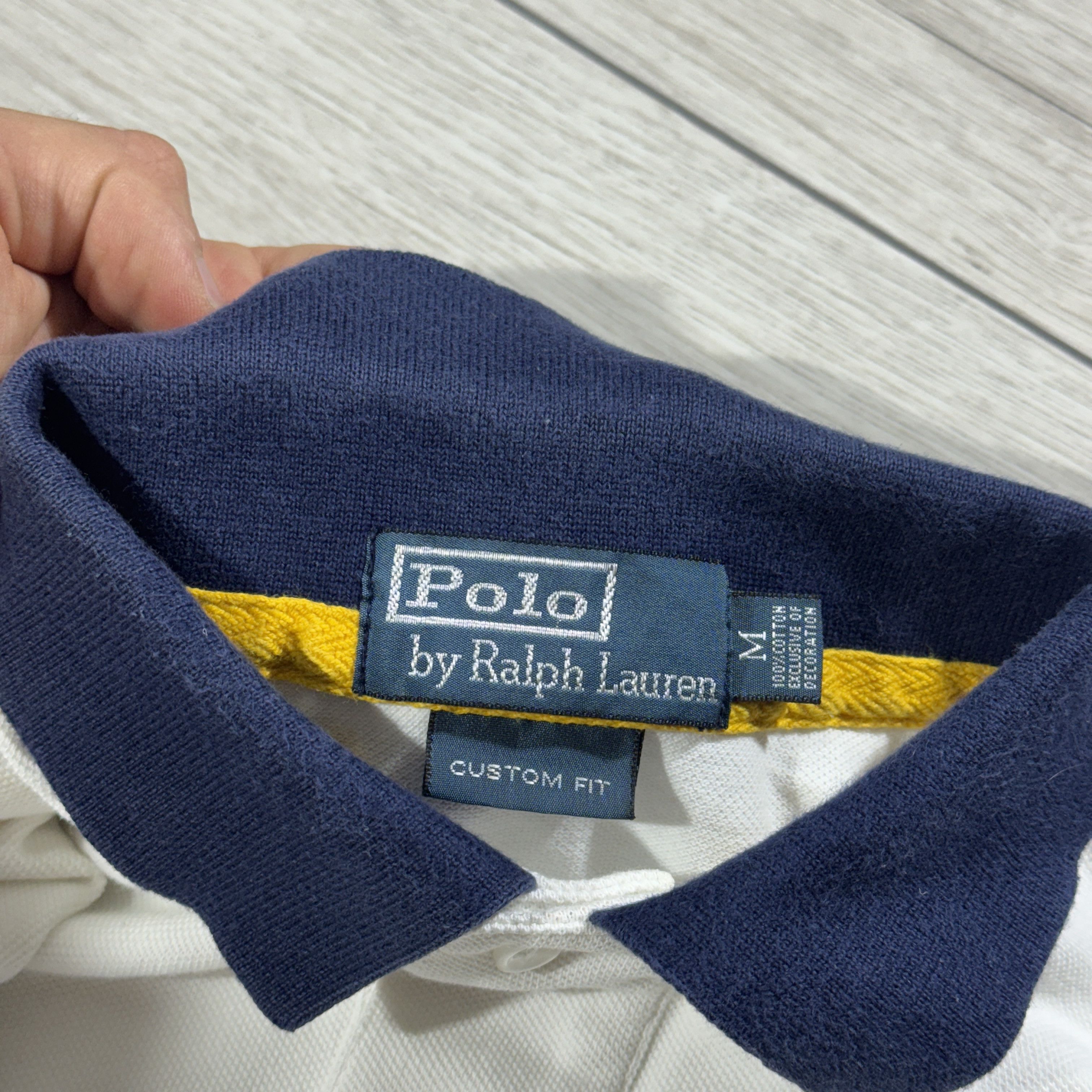 Polo Ralph Lauren Vintage Polo Ralph Lauren Polo Team 3 Chief Keef Style Size US M / EU 48-50 / 2 - 8 Thumbnail