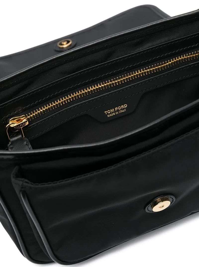 Tom Ford TOM FORD Black Polyester Messenger Bag New & Authentic Size ONE SIZE - 3 Thumbnail