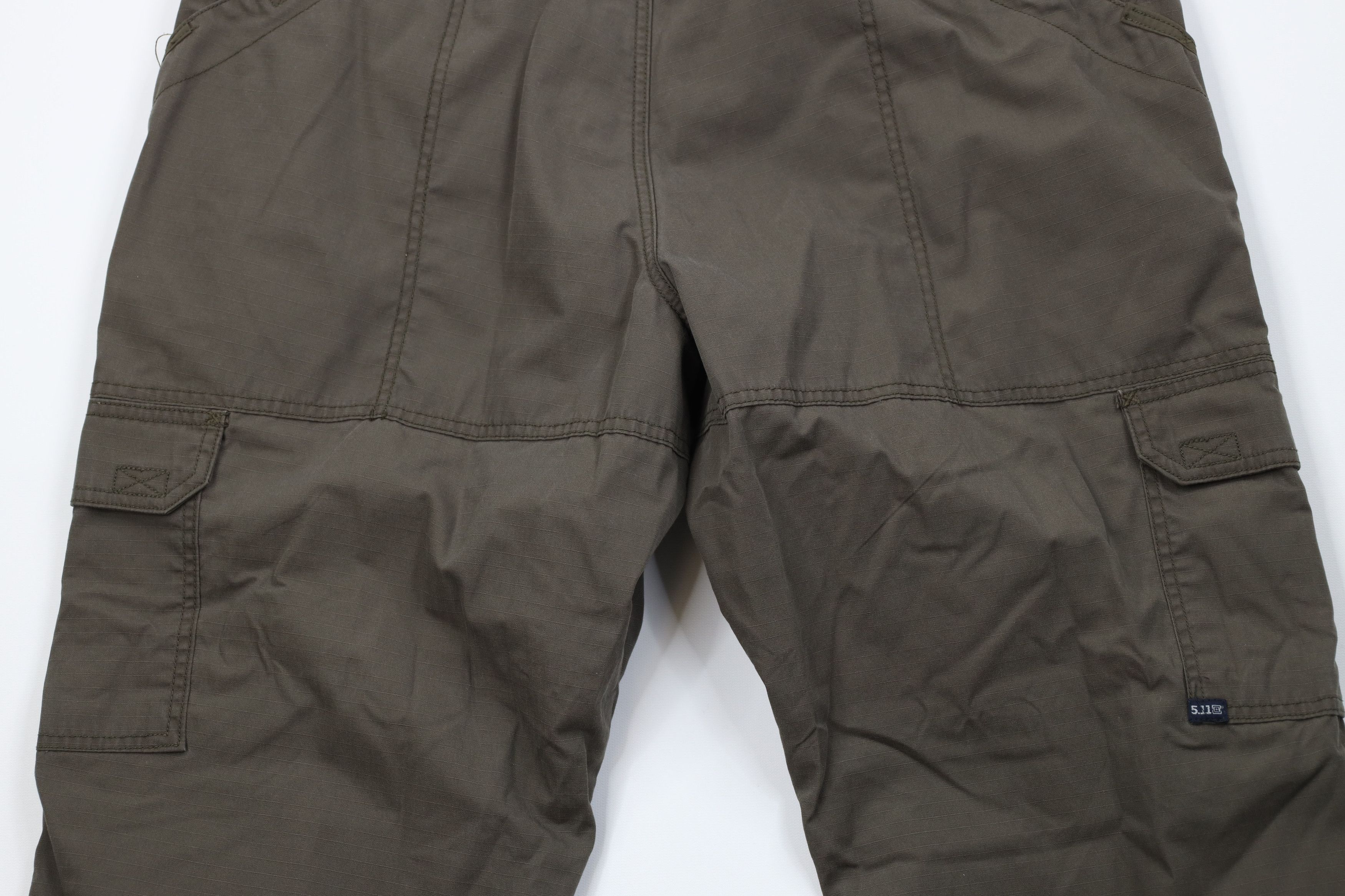 Vintage 5.11 Tactical Series Ripstop Taclite Pro Cargo Pants Olive Size US 38 / EU 54 - 12 Thumbnail