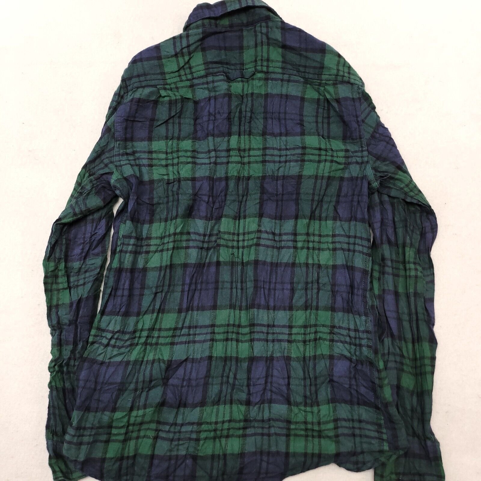 Old Navy Old Navy Tartan Flannel Casual Shirt Mens Size XS Blue Green Size US XS / EU 42 / 0 - 10 Thumbnail