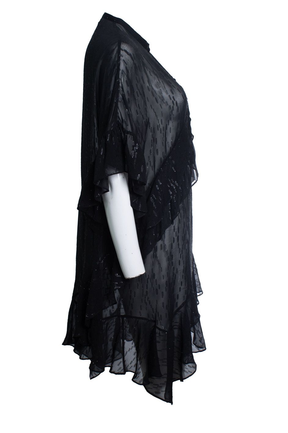 Iro IRO, Lurex sheer dress Size S / US 4 / IT 40 - 4 Thumbnail