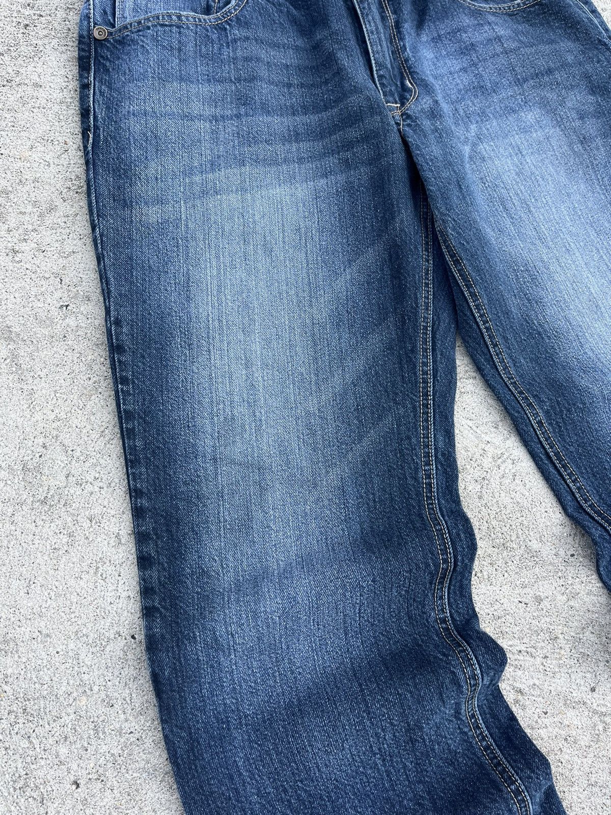 DKNY × JNCO × Vintage Vintage Y2K DKNY Soho Relaxed Baggy Jeans Size US 34 / EU 50 - 2 Thumbnail