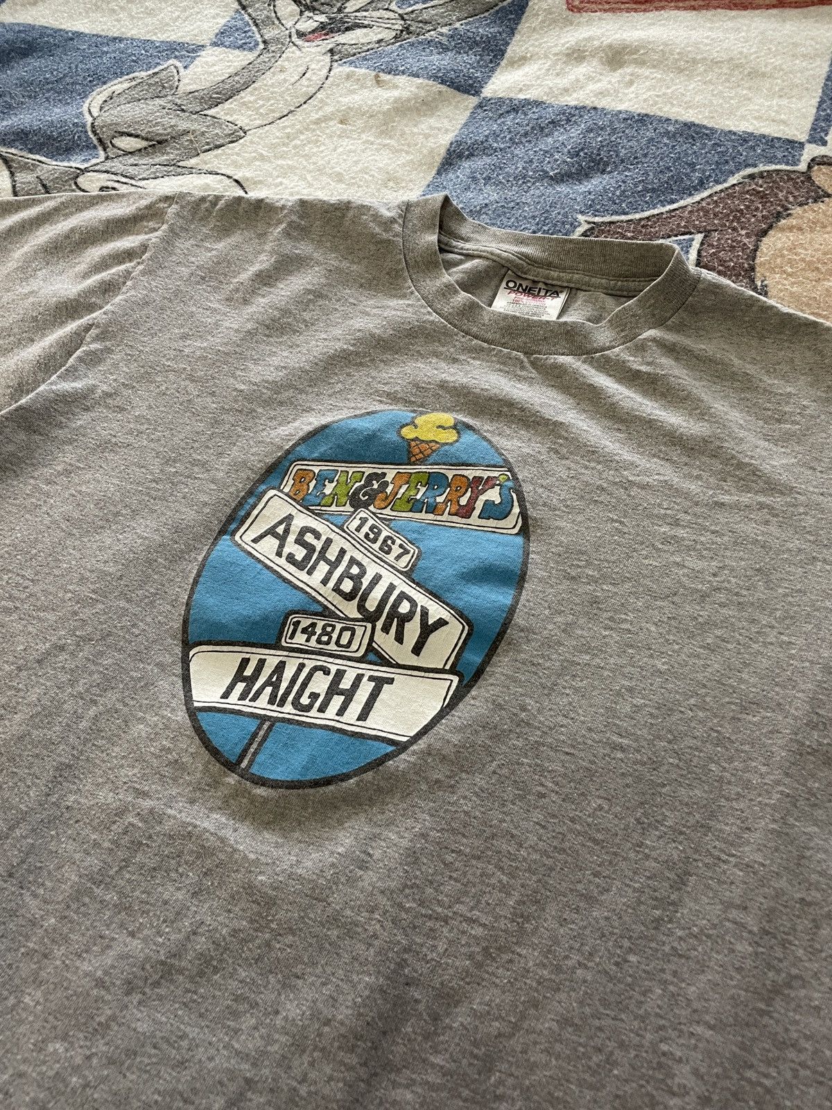 Vintage Vintage Ben and Jerry’s Haight Ashbury tee Size US L / EU 52-54 / 3 - 2 Thumbnail