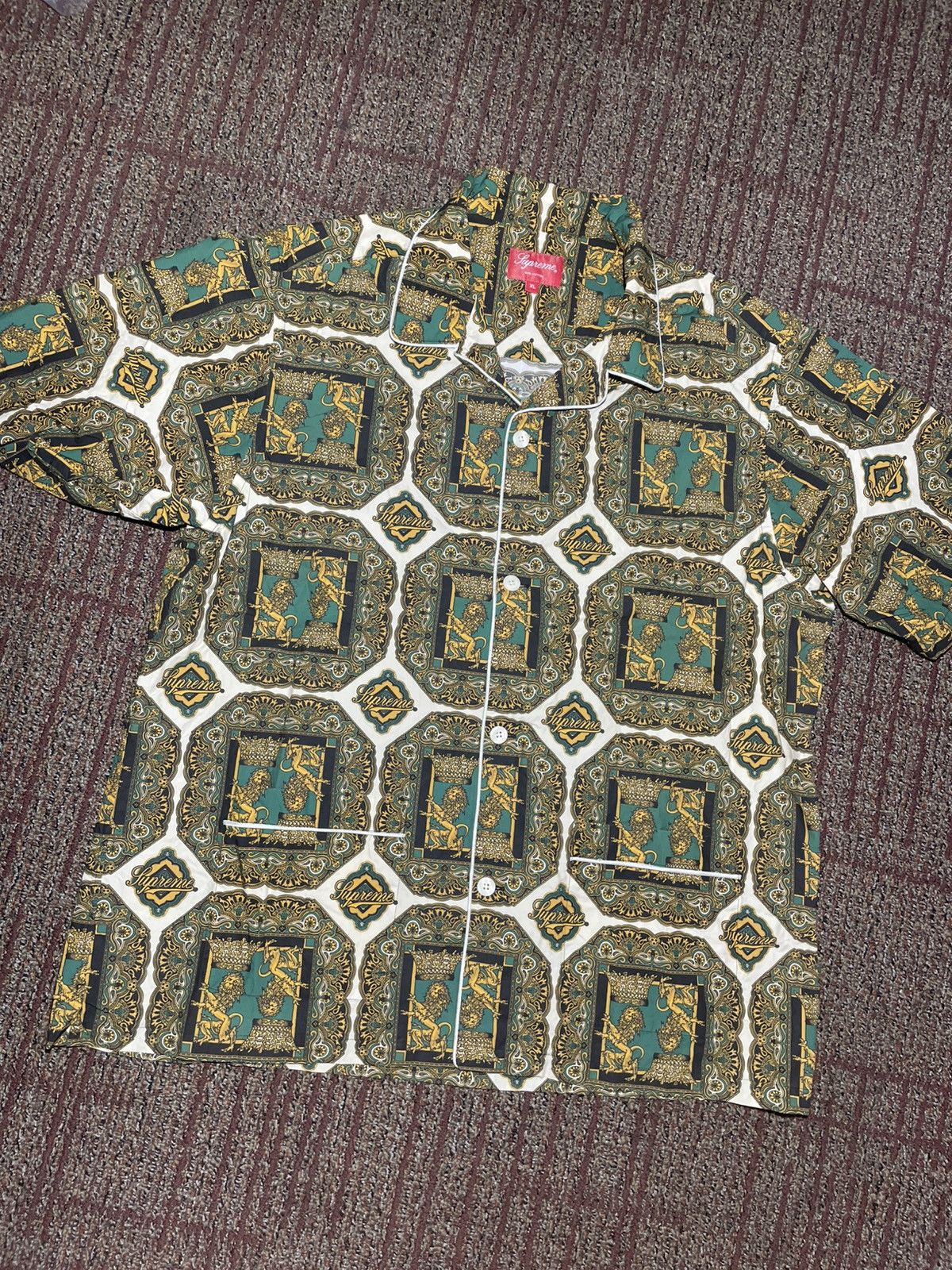 Supreme Supreme Regency Pajama Shirt (X-Large) Size US XL / EU 56 / 4 - 1 Thumbnail