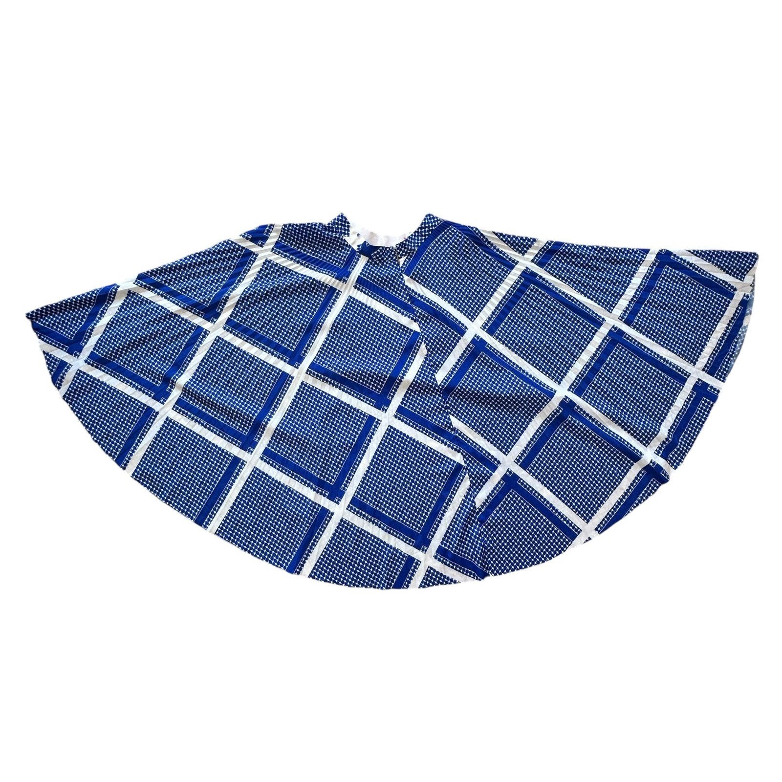 MSGM MSGM Pleated Skirt 42 8 US Blue White Plaid Avant Garde Twee Size 30" / US 8 / IT 44 - 2 Thumbnail