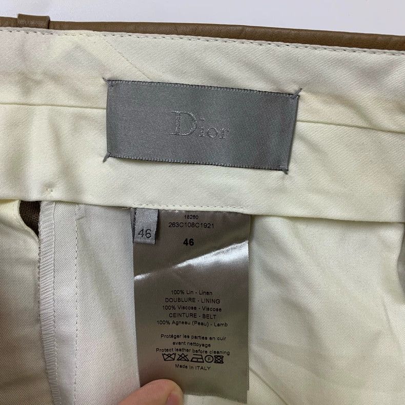 Dior Dior Brown trousers 2501-Nextarrow Size US 30 / EU 46 - 3 Thumbnail