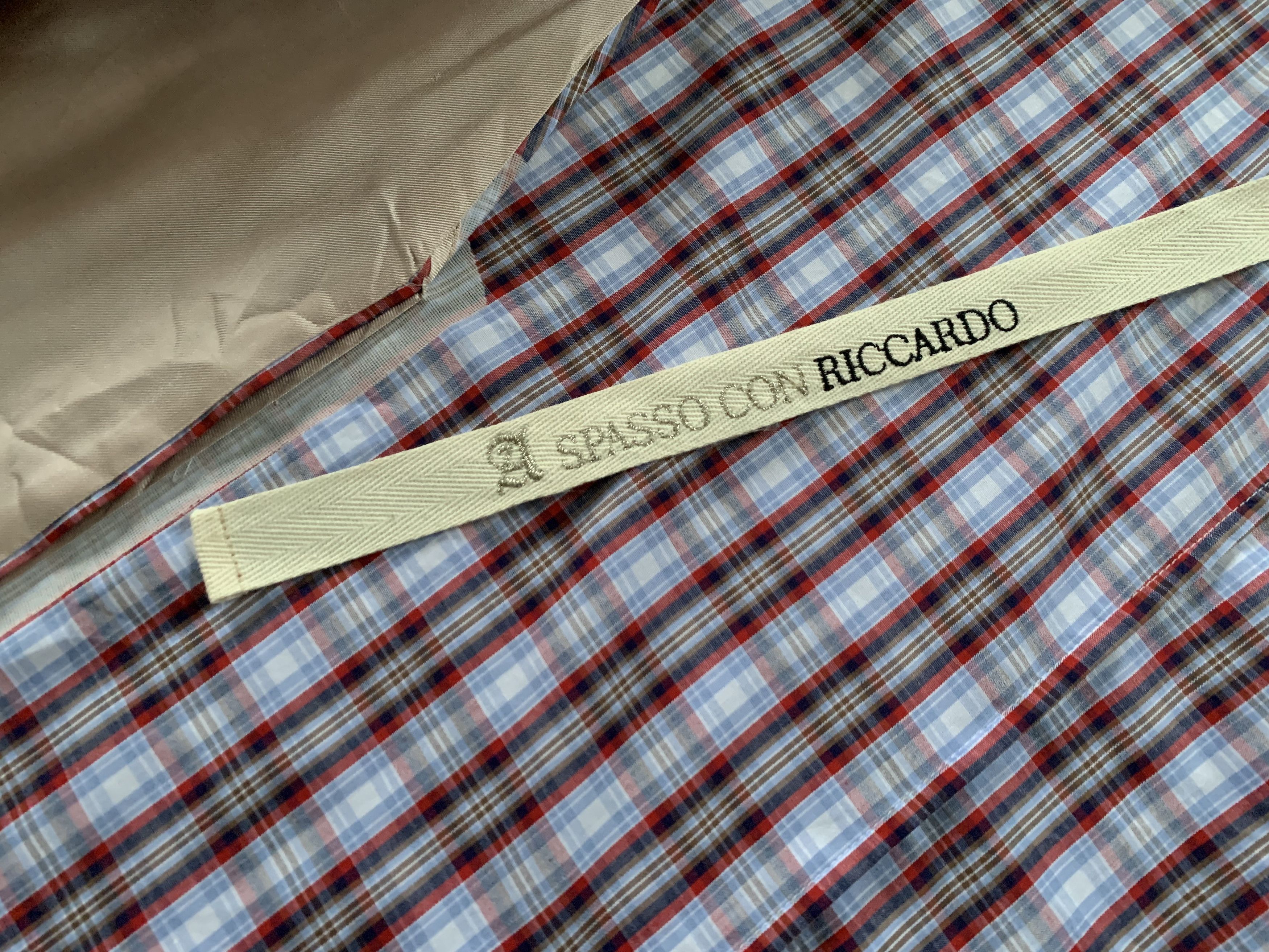 Designer × Other Riccardo Cavaletti Cotton Blazer Jacket Size 52S - 8 Thumbnail