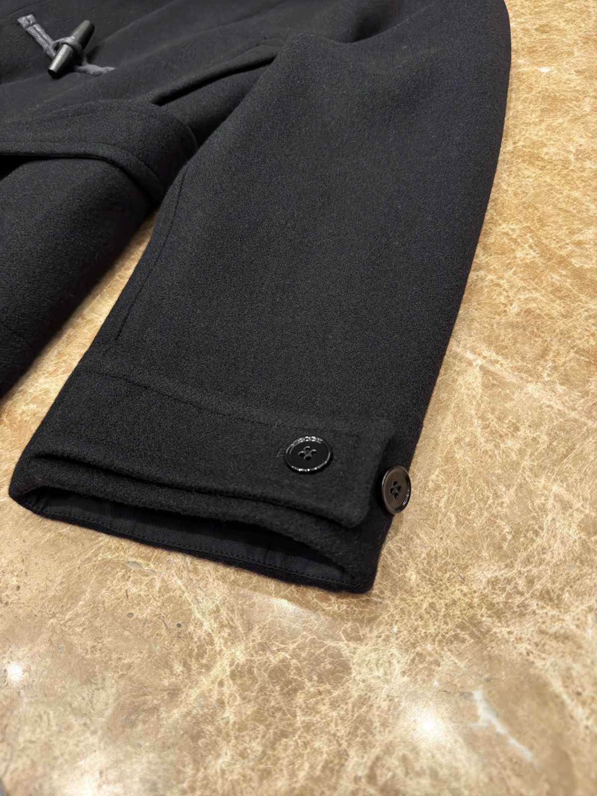 Other Black 100% wool duffle coat with tie belt Size M / US 6-8 / IT 42-44 - 6 Thumbnail